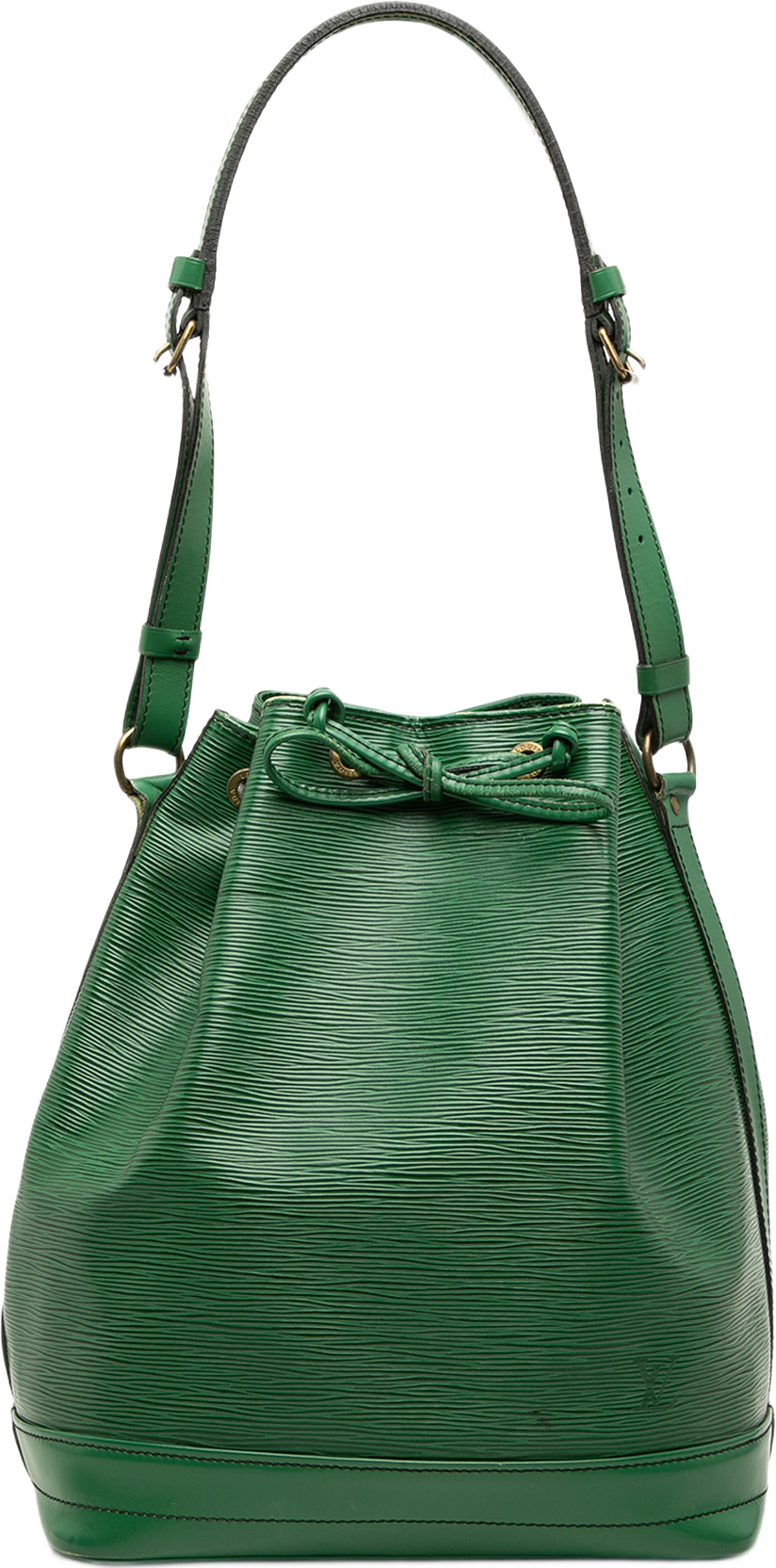Louis Vuitton Epi Noe Gm, från Luxclusif, i färgen grön. Klicka för att öppna bilden i stort format