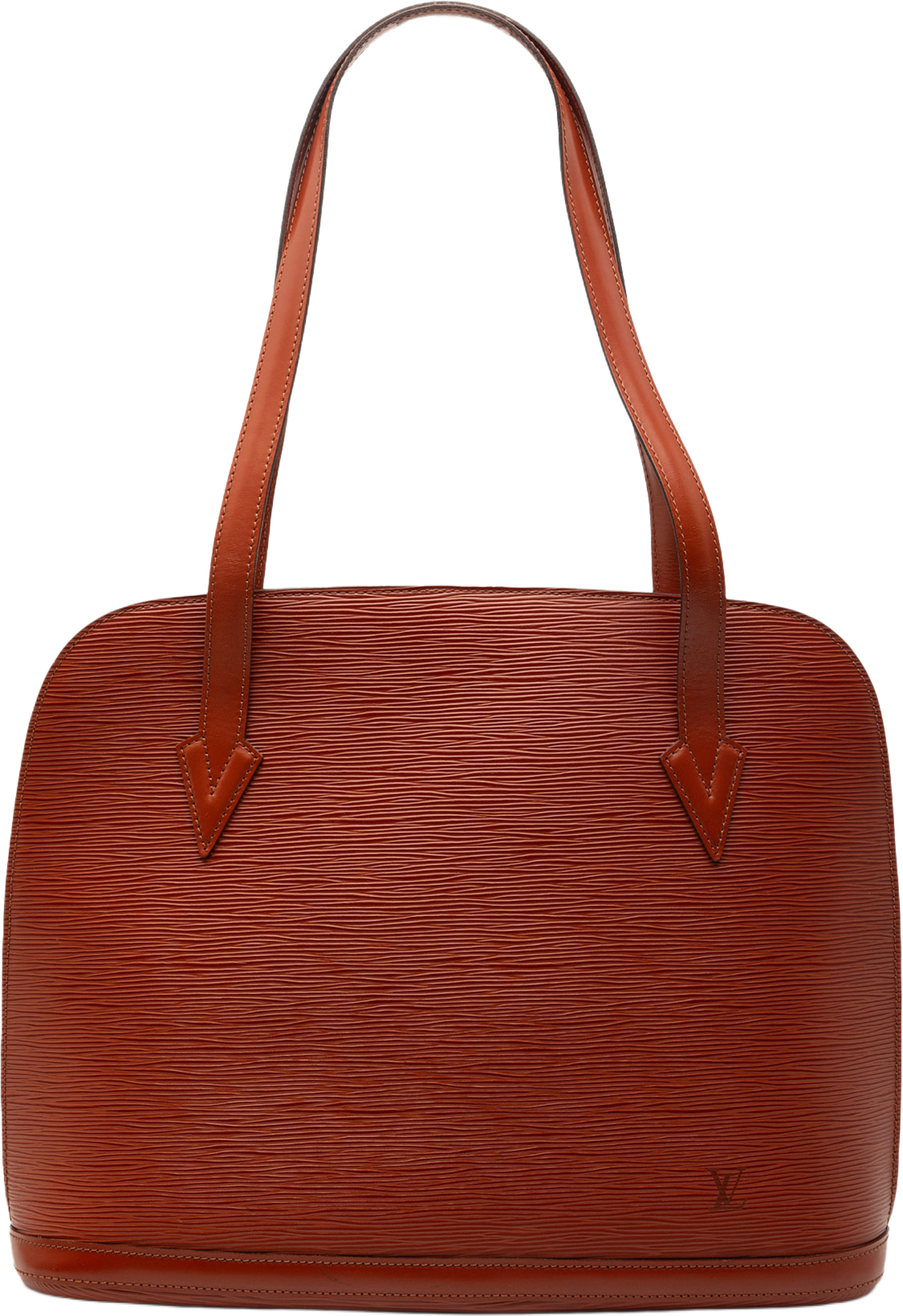 Louis Vuitton Epi Lussac, från Luxclusif, i färgen brown. Klicka för att öppna bilden i stort format