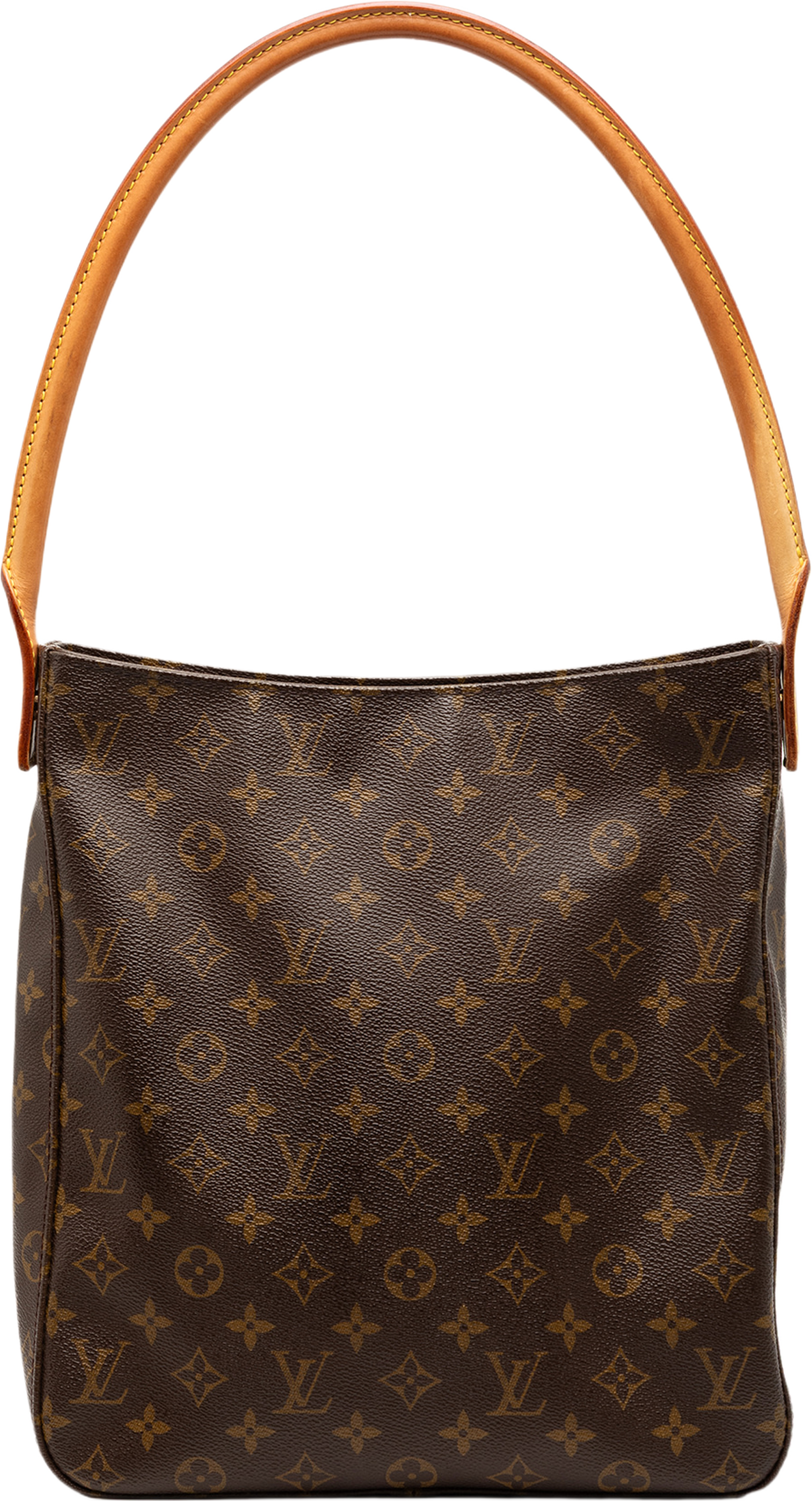 Louis Vuitton Monogram Looping Gm, från Luxclusif, i färgen brown. Klicka för att öppna bilden i stort format
