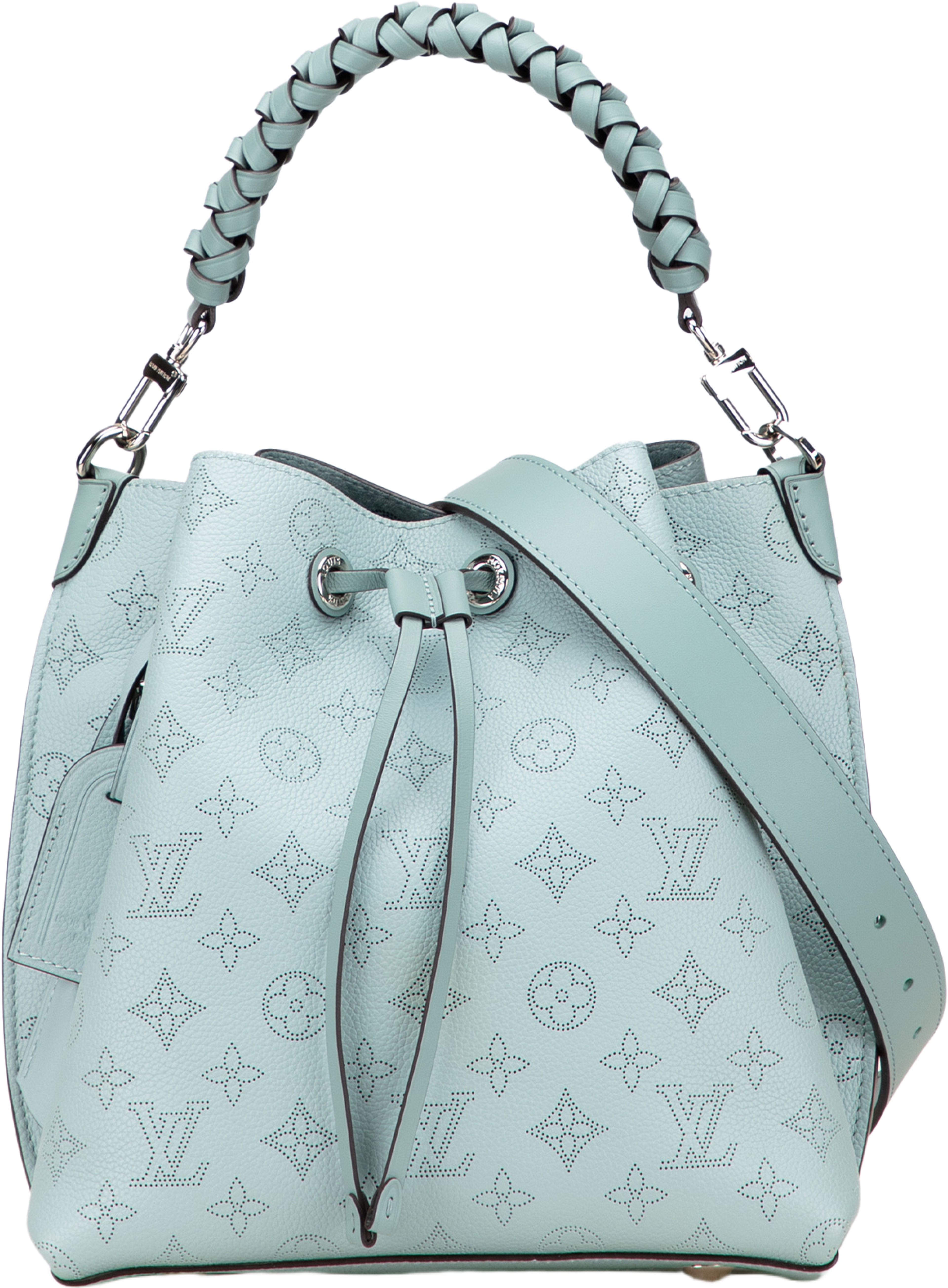 Louis Vuitton Monogram Mahina Muria, från Luxclusif, i färgen light blue. Klicka för att öppna bilden i stort format