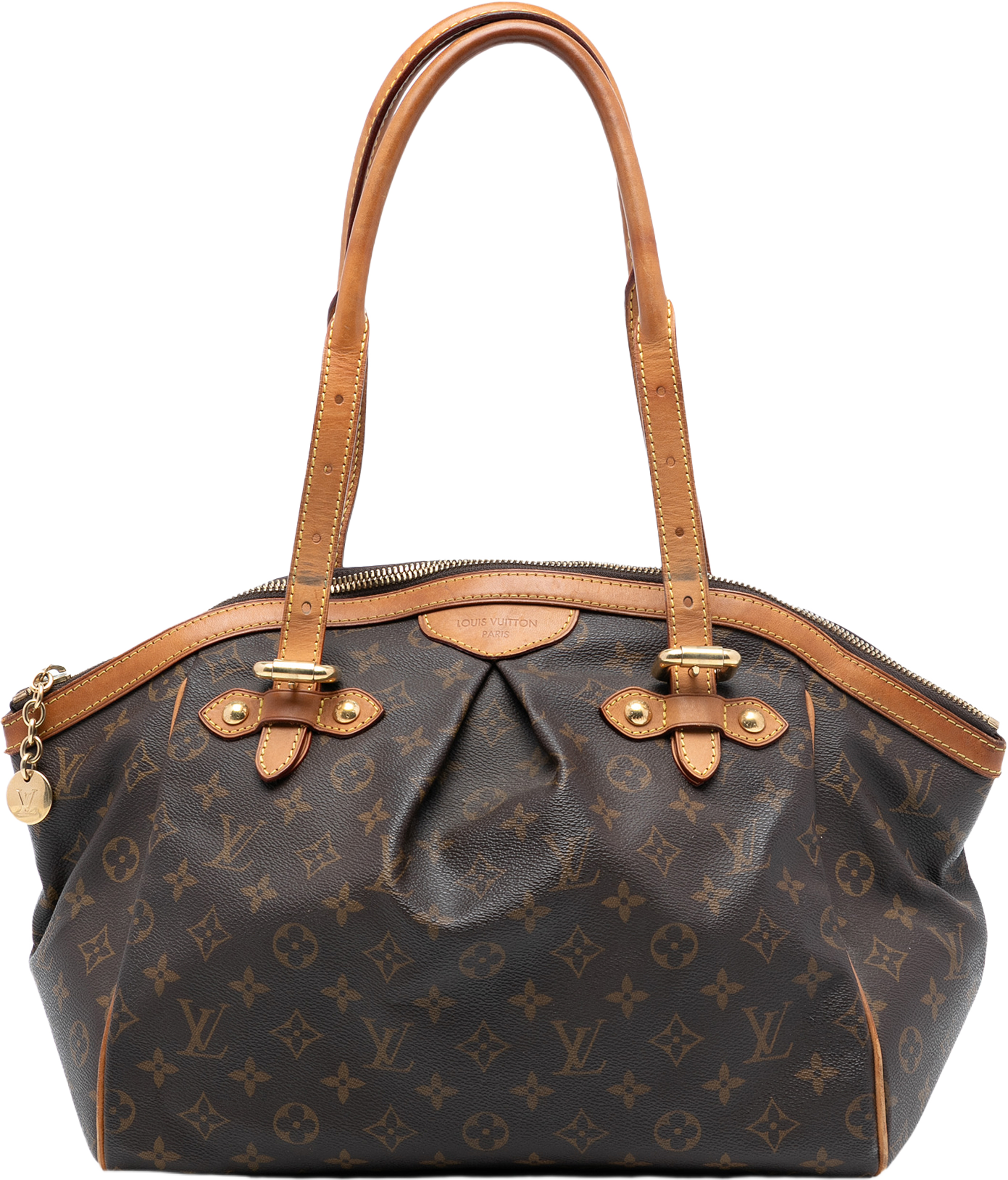 Louis Vuitton Monogram Tivoli Gm, från Luxclusif, i färgen brown. Klicka för att öppna bilden i stort format