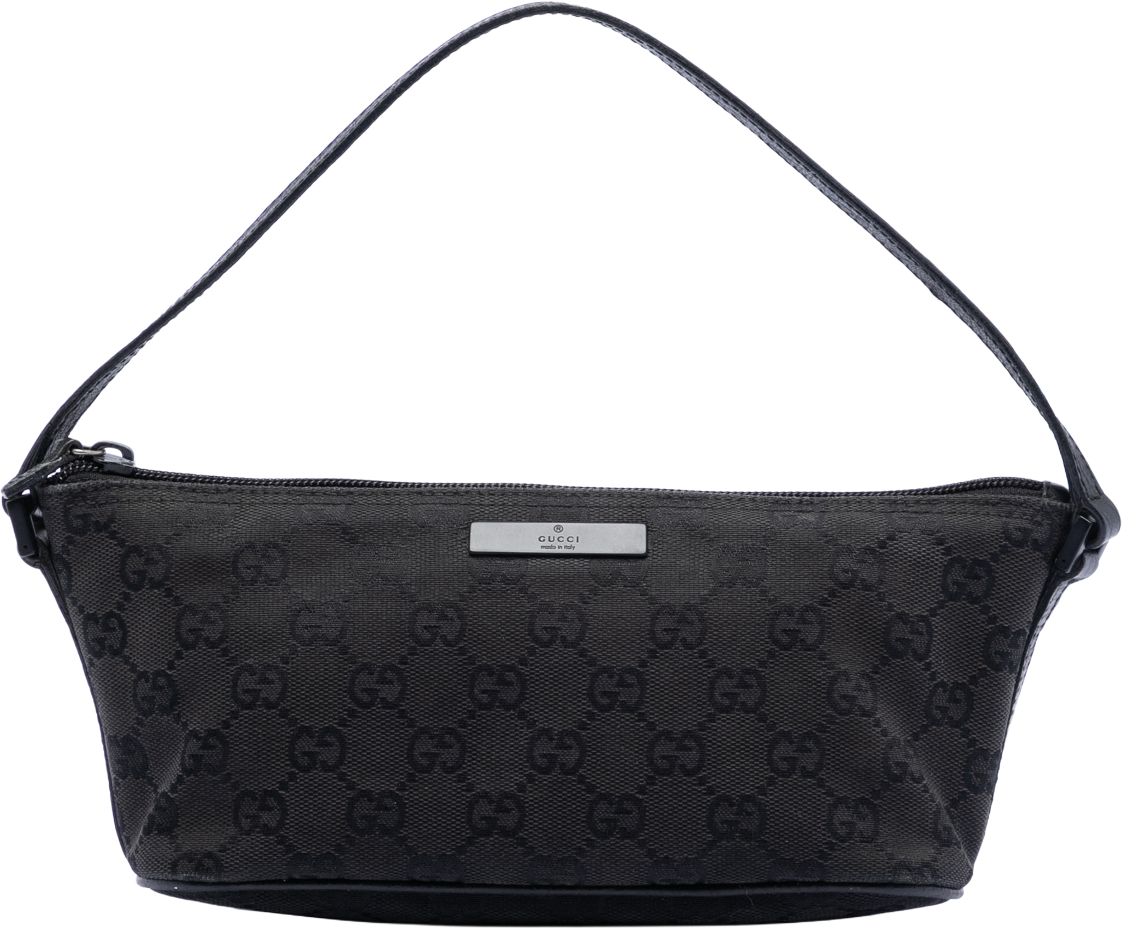 Gucci Gg Canvas Boat, från Luxclusif, i färgen black. Klicka för att öppna bilden i stort format