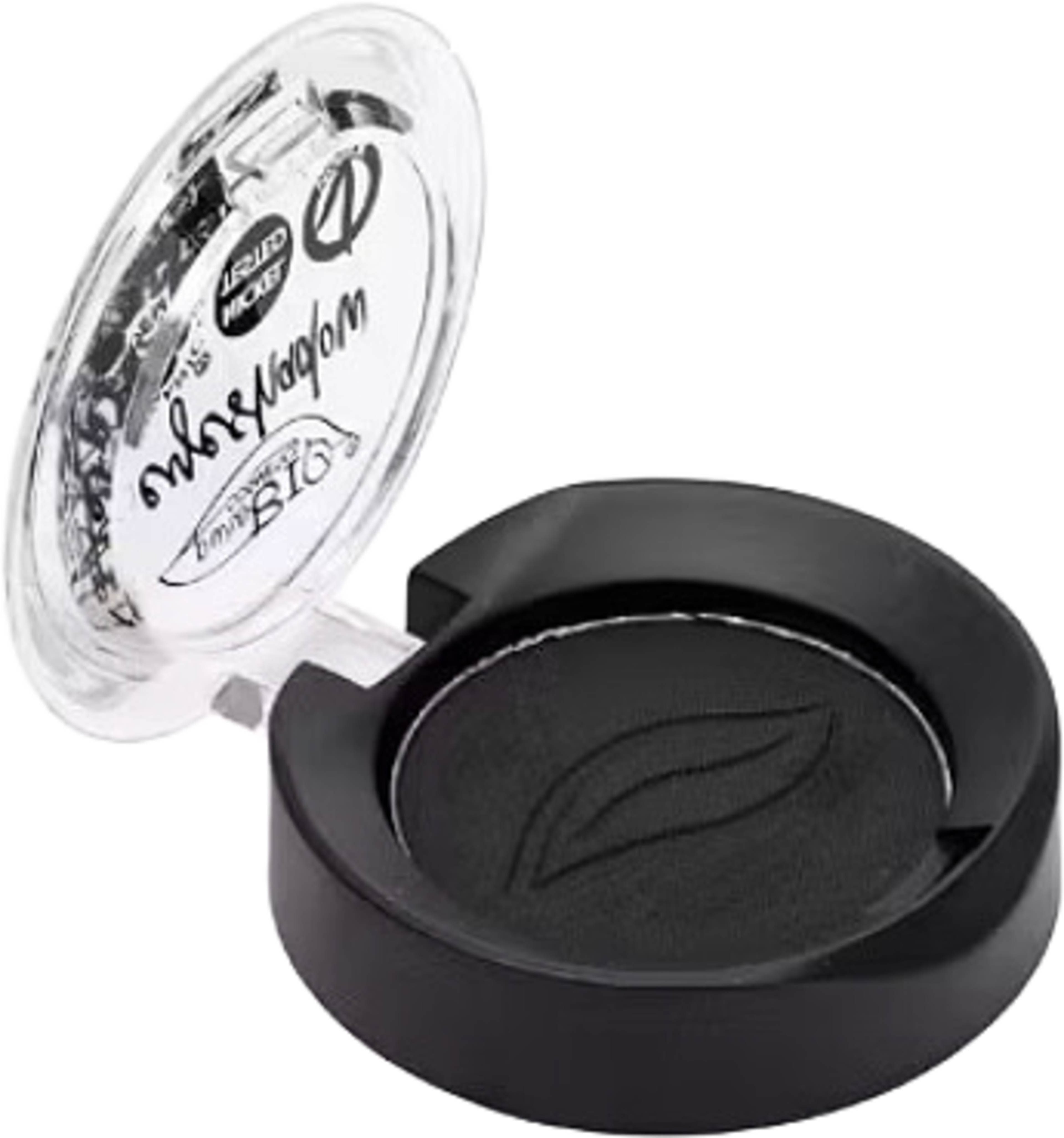 Eyeshadows - Powder, från PuroBio, i färgen 04 black. Klicka för att öppna bilden i stort format