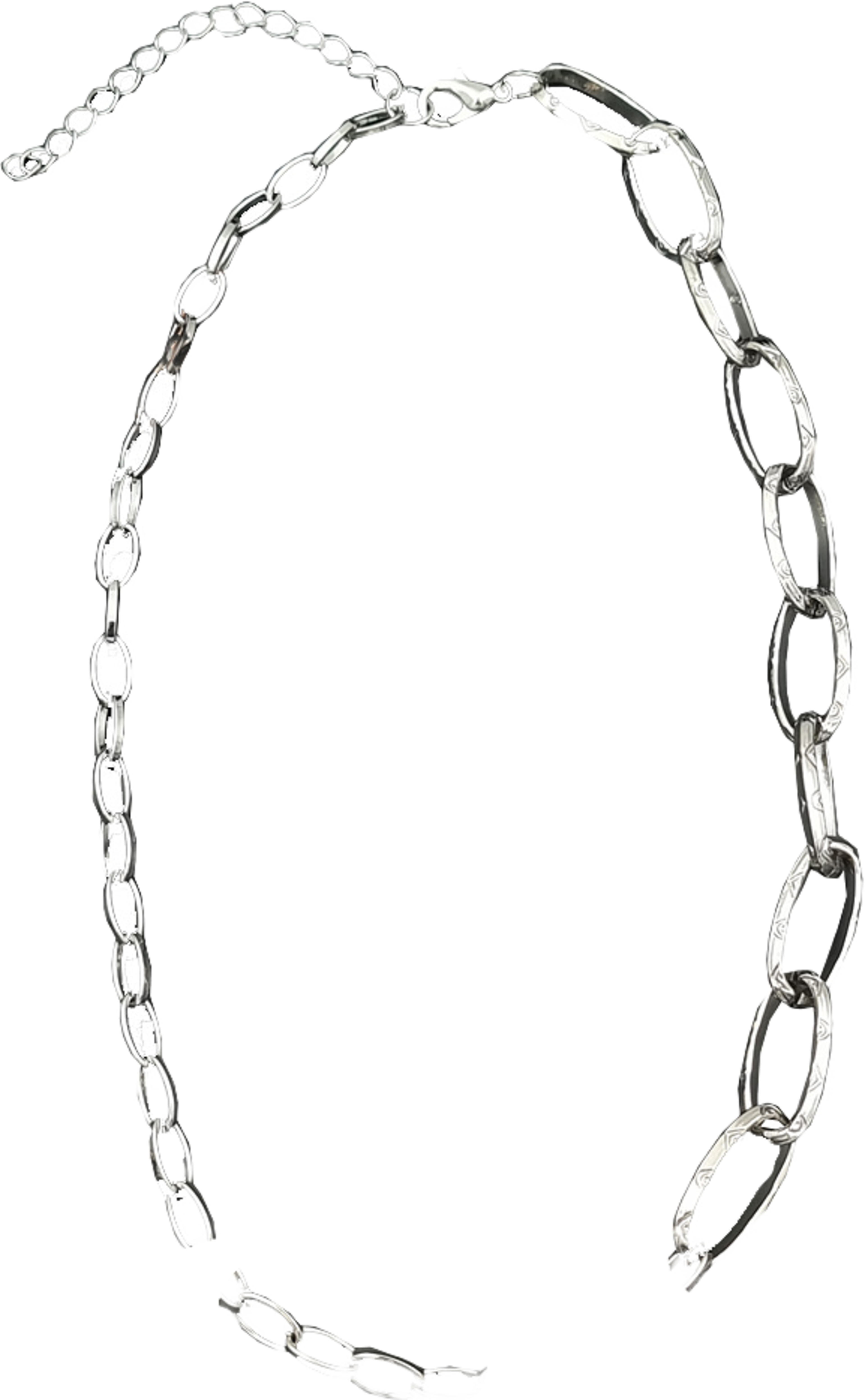 Halsband Med Kedja I Olika Tjocklek