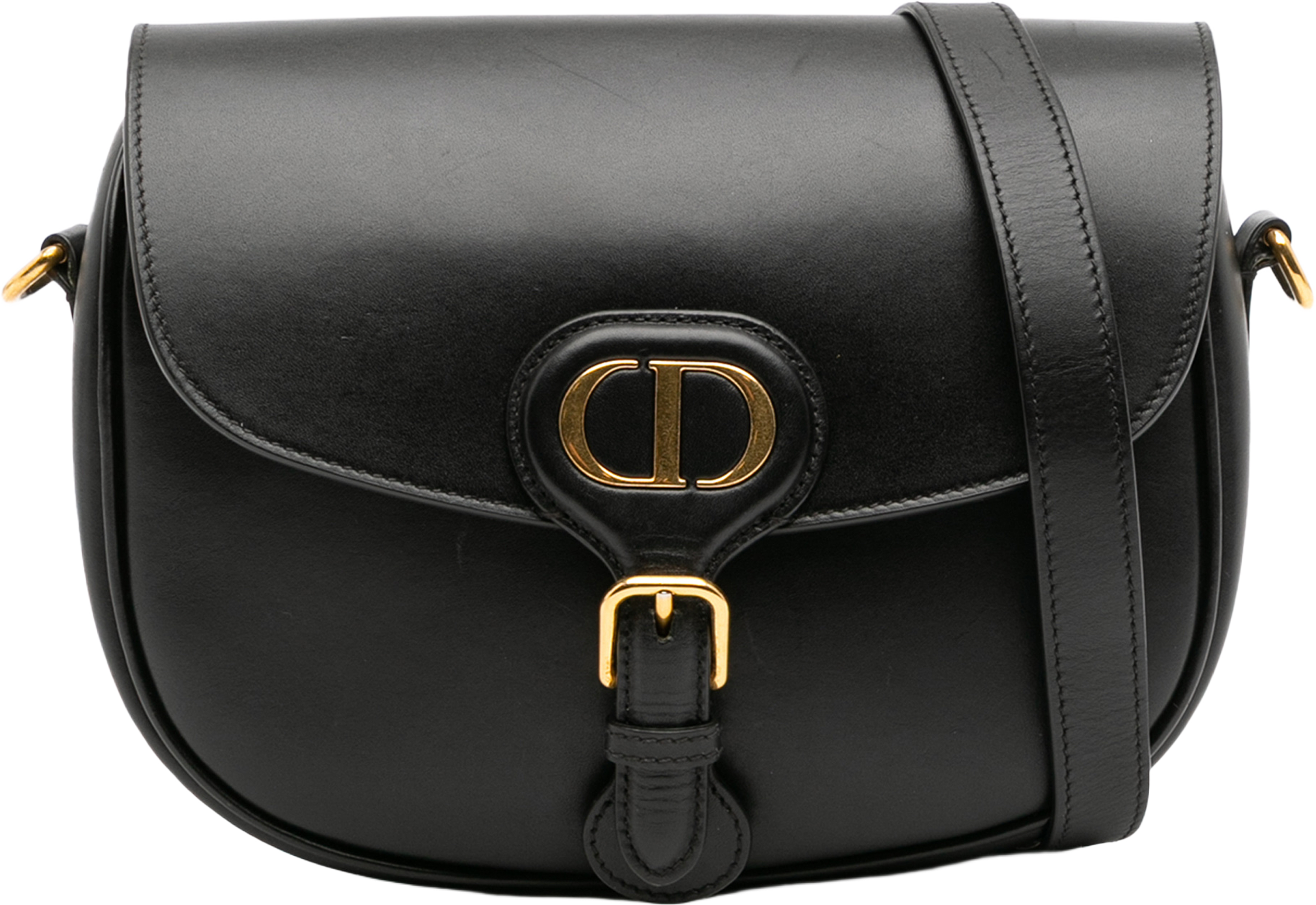 Dior Medium Leather Bobby Crossbody, från Luxclusif, i färgen black. Klicka för att öppna bilden i stort format