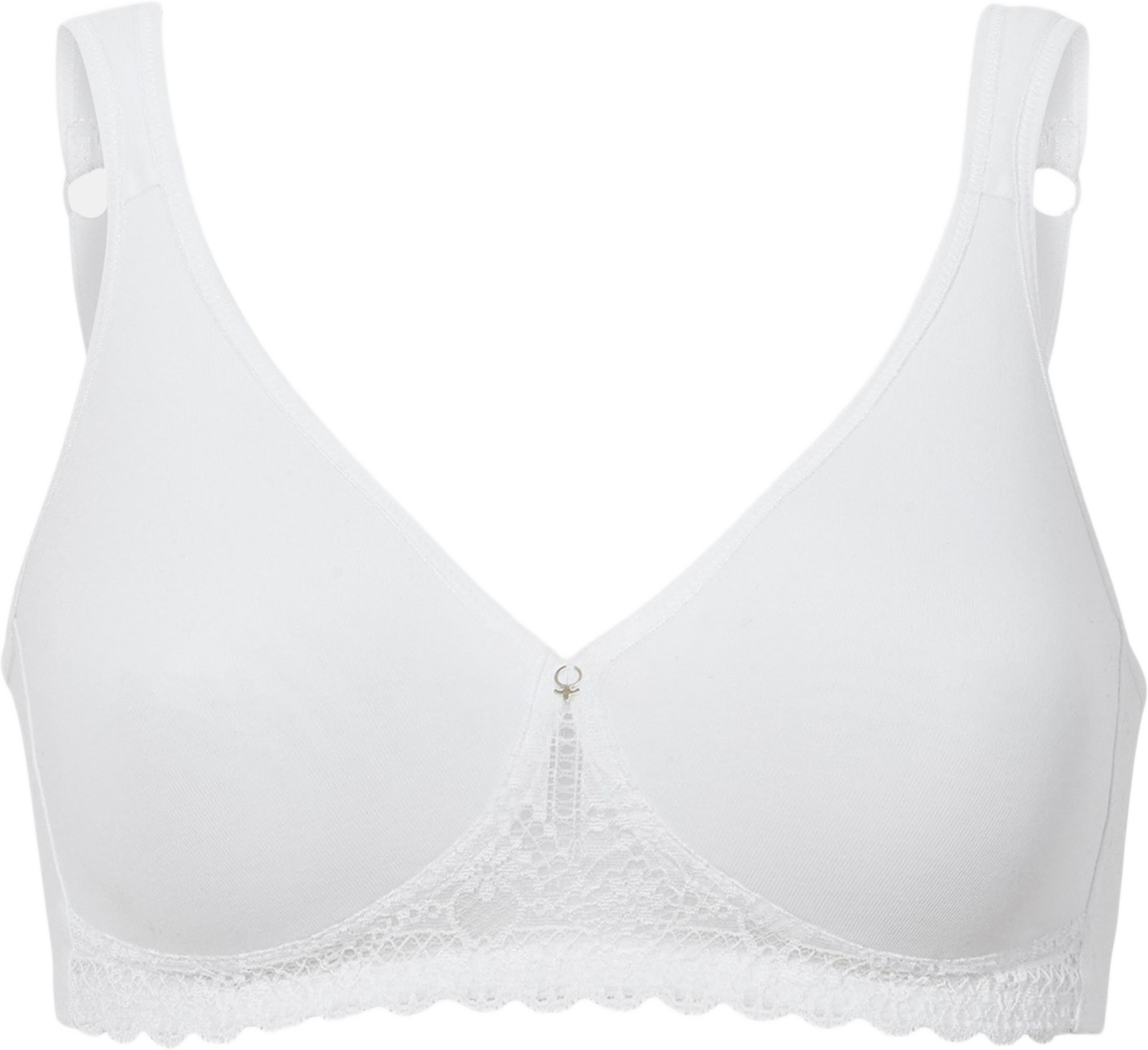 Beautiform Bh Utan Bygel, Fairtrade, från Swegmark, i färgen white. Klicka för att öppna bilden i stort format