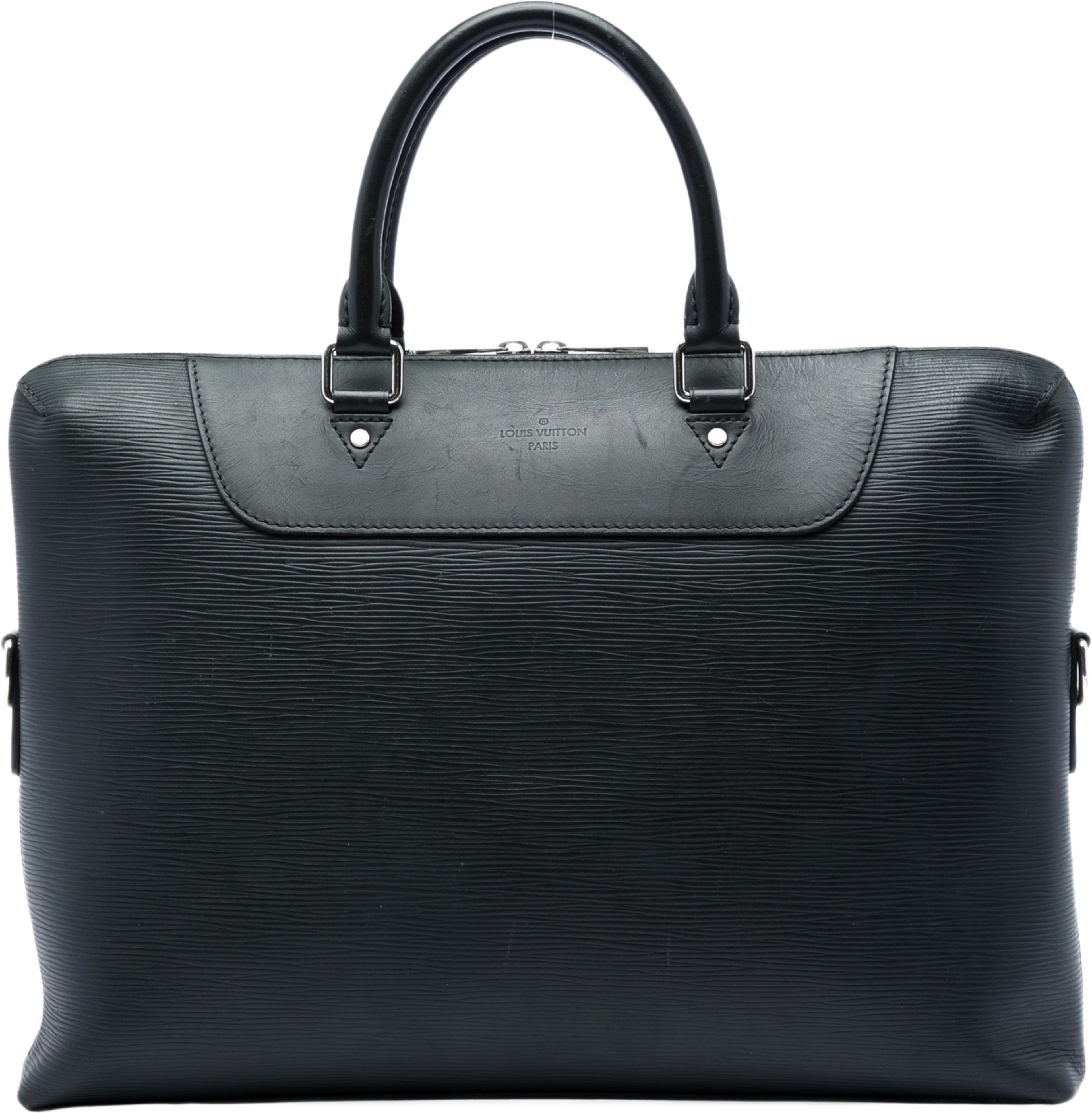 Louis Vuitton Epi Porte Documents Jour, från Luxclusif, i färgen svart. Klicka för att öppna bilden i stort format