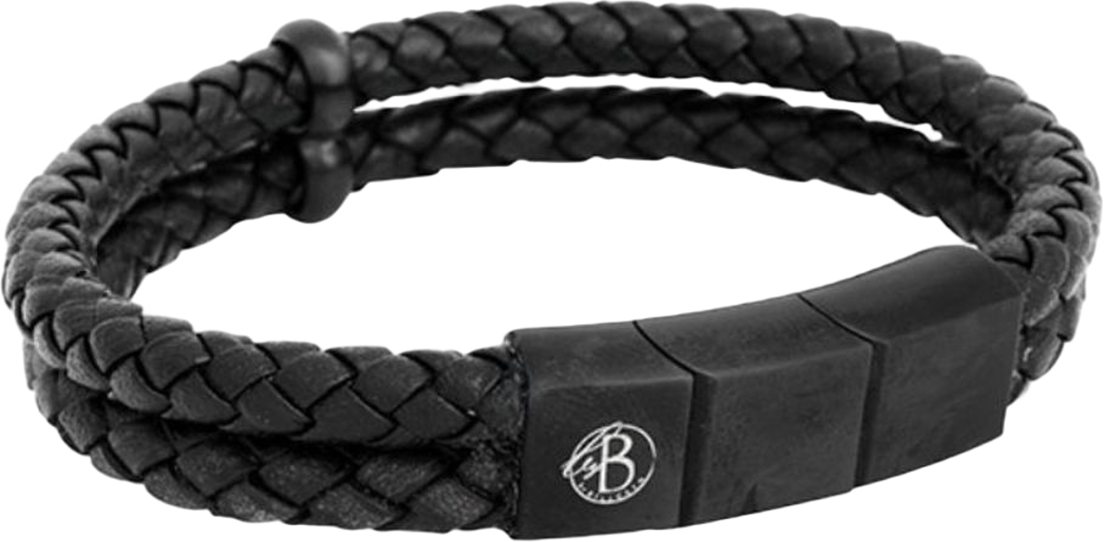 Leopold Leather Bracelet Black, från by BILLGREN, i färgen svart. Klicka för att öppna bilden i stort format