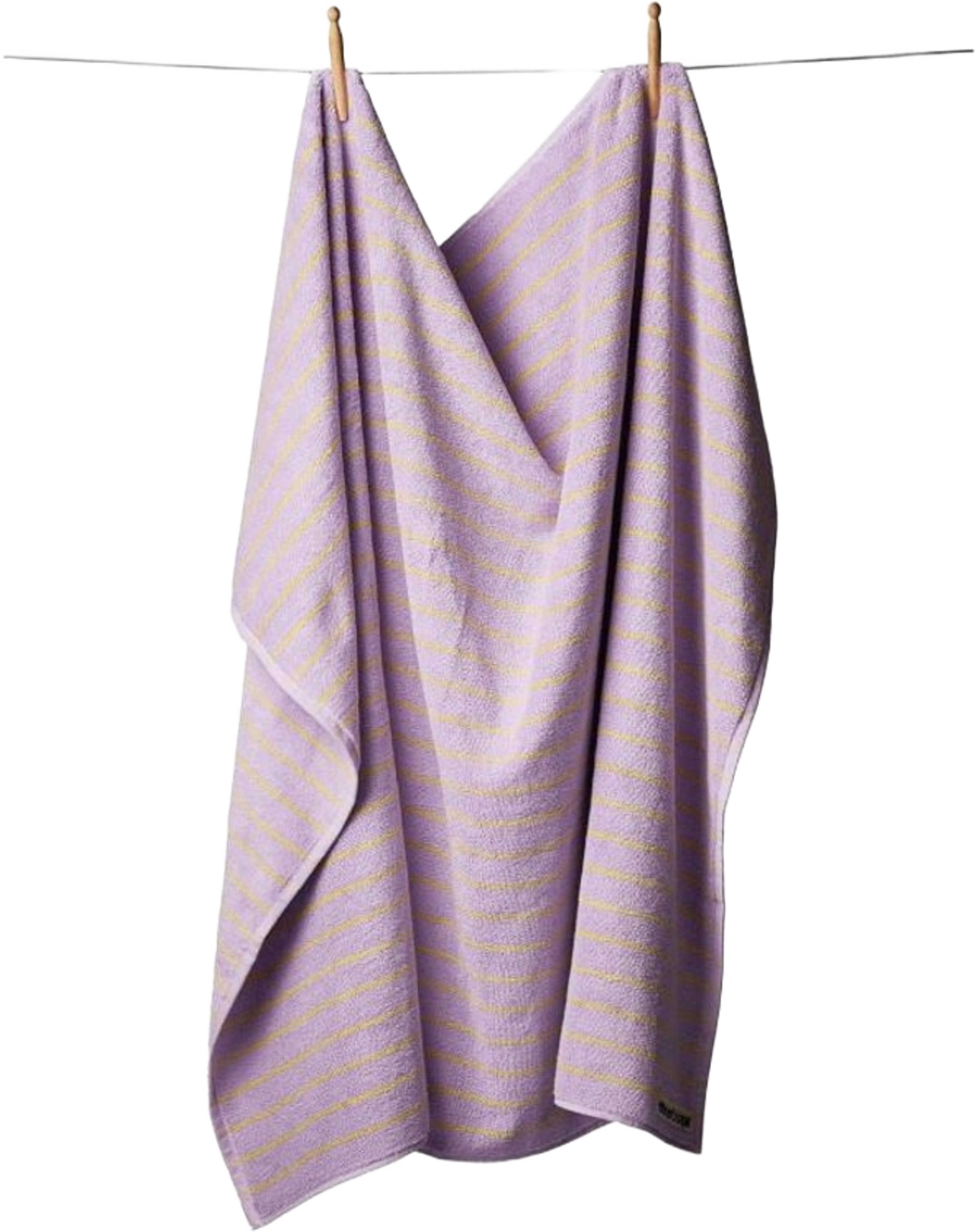 Handduk Naram 100 X 150 Cm, från Bongusta, i färgen lila. Klicka för att öppna bilden i stort format
