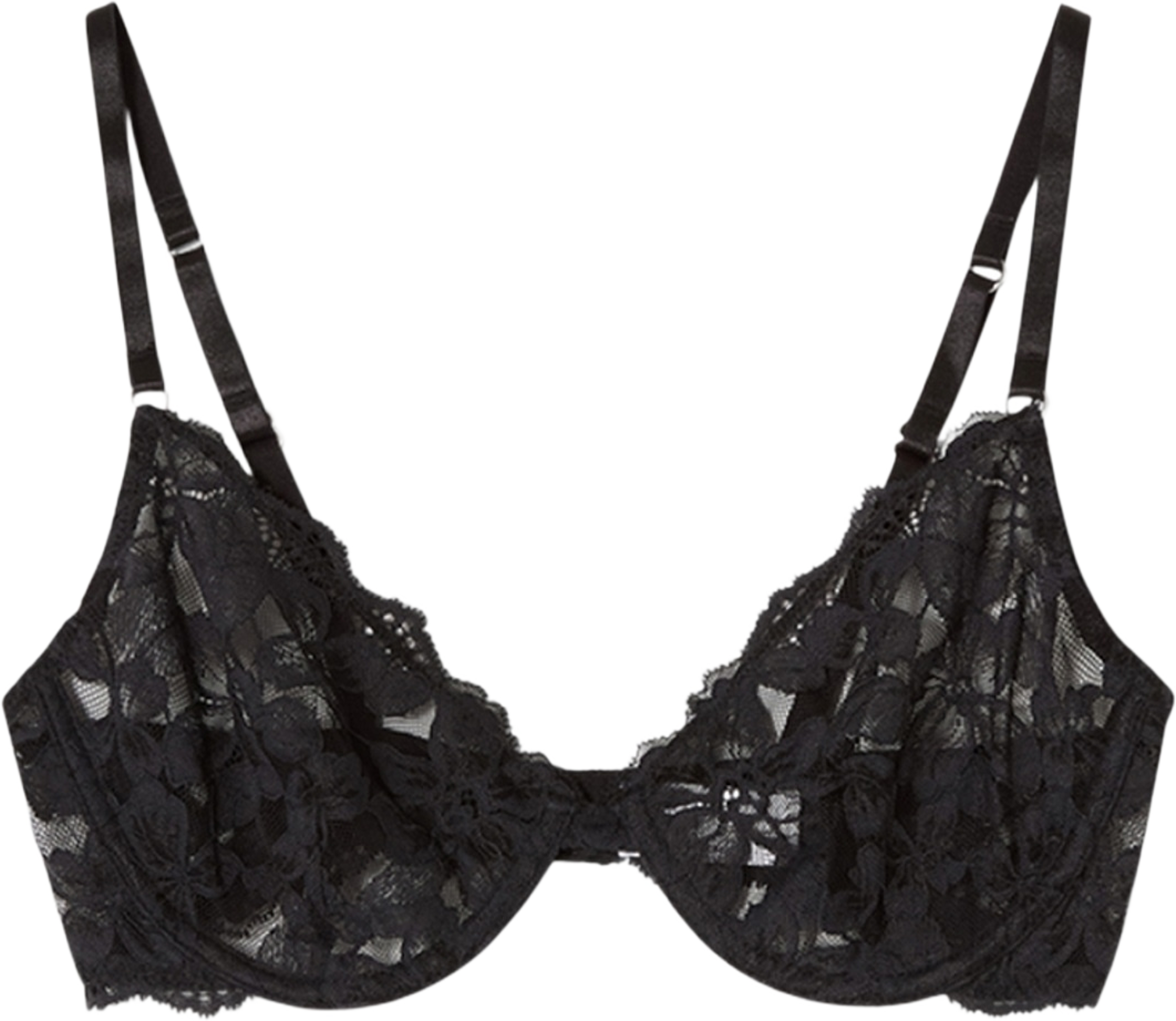 Fab-u-lace Wire Bra, från Frank Dandy, i färgen black. Klicka för att öppna bilden i stort format