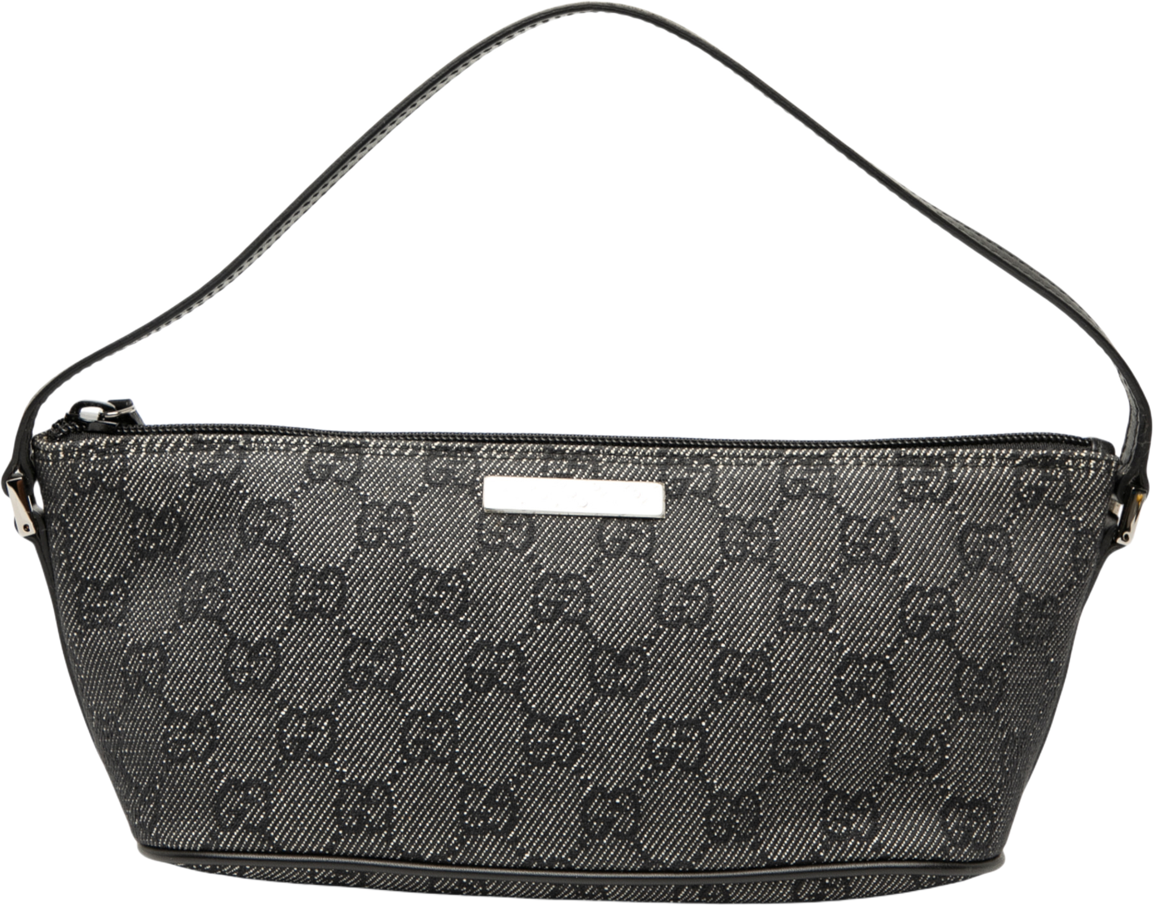 Gucci Gg Denim Boat, från Luxclusif, i färgen dark gray. Klicka för att öppna bilden i stort format