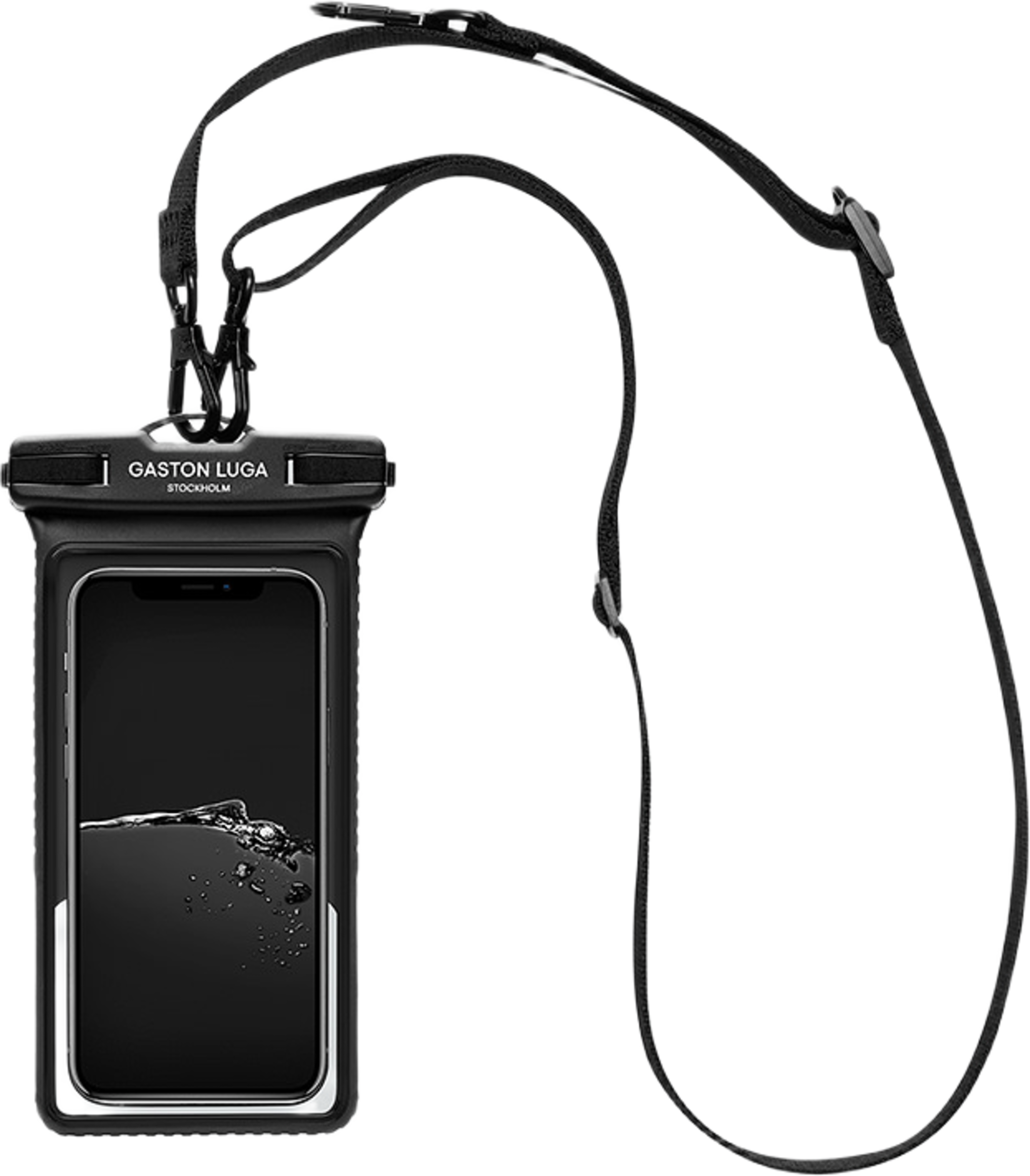 Däsh Waterproof Phone Case, från Gaston Luga, i färgen black. Klicka för att öppna bilden i stort format
