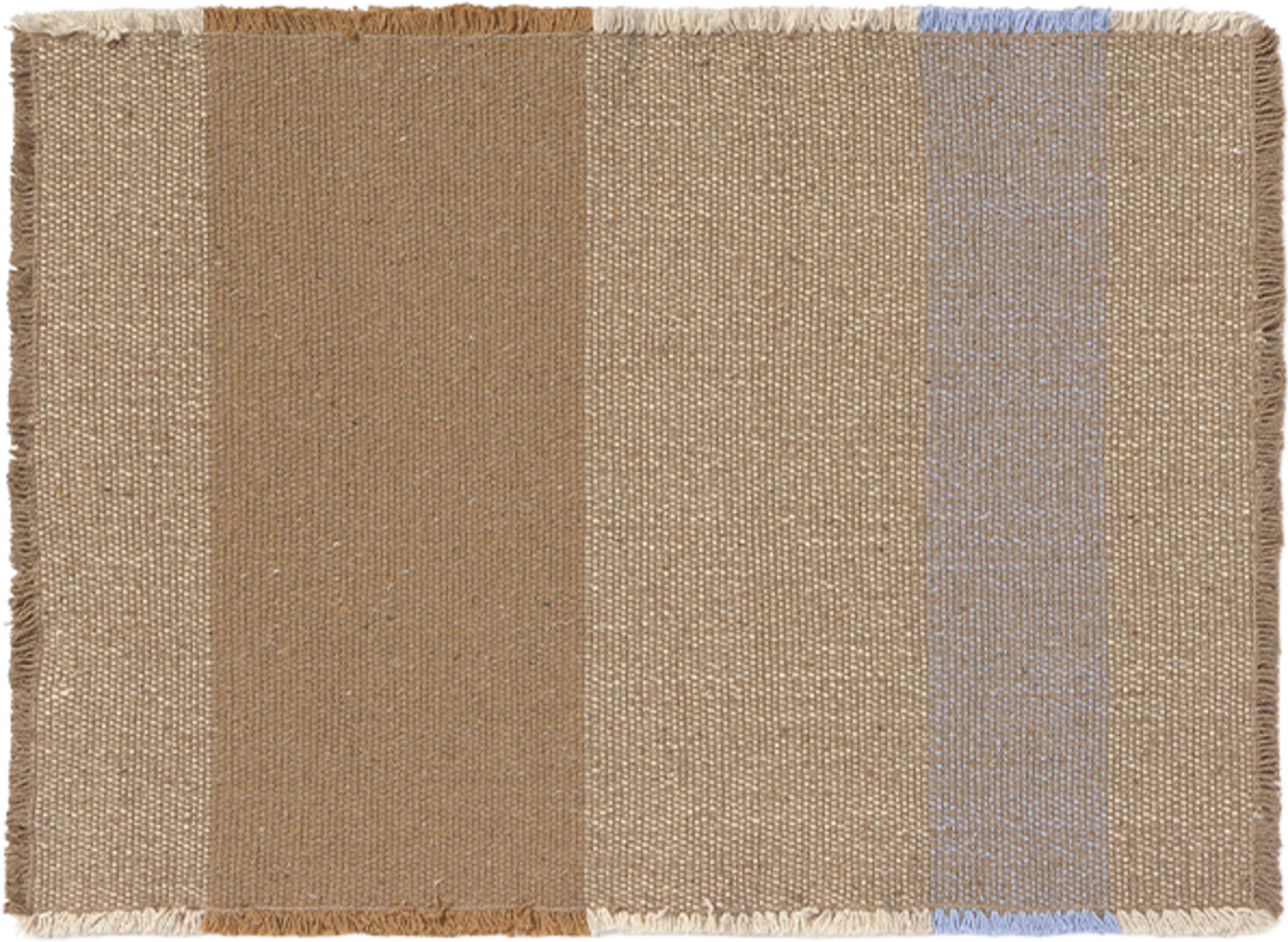 Handvävda Bordsunderlägg - 2 pack, från LORENA CANALS, i färgen återvunnet, naturlig, anilblå, ockra. Klicka för att öppna bilden i stort format
