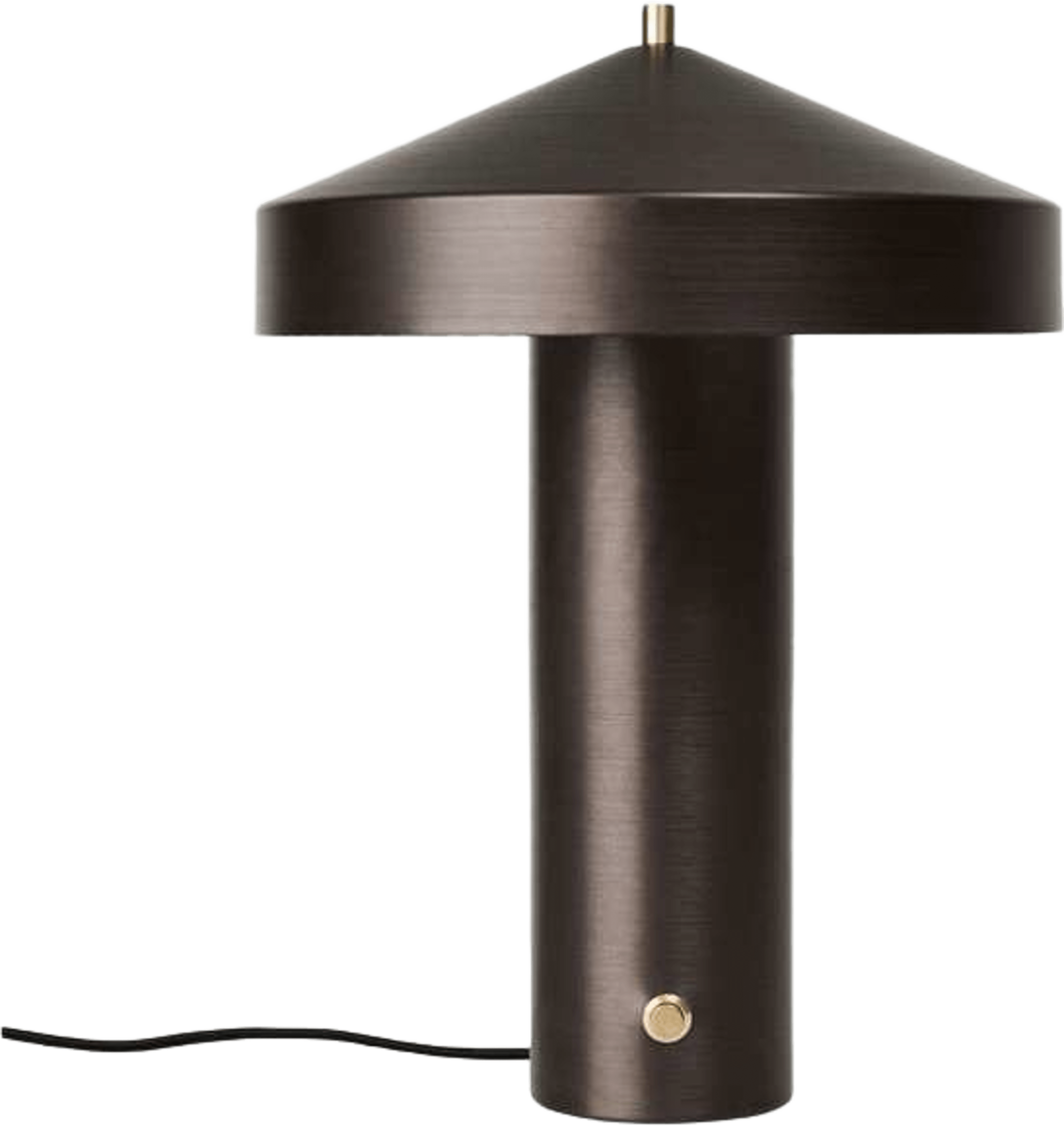 Hatto Table Lamp (eu), från OYOY Living, i färgen browned brass. Klicka för att öppna bilden i stort format