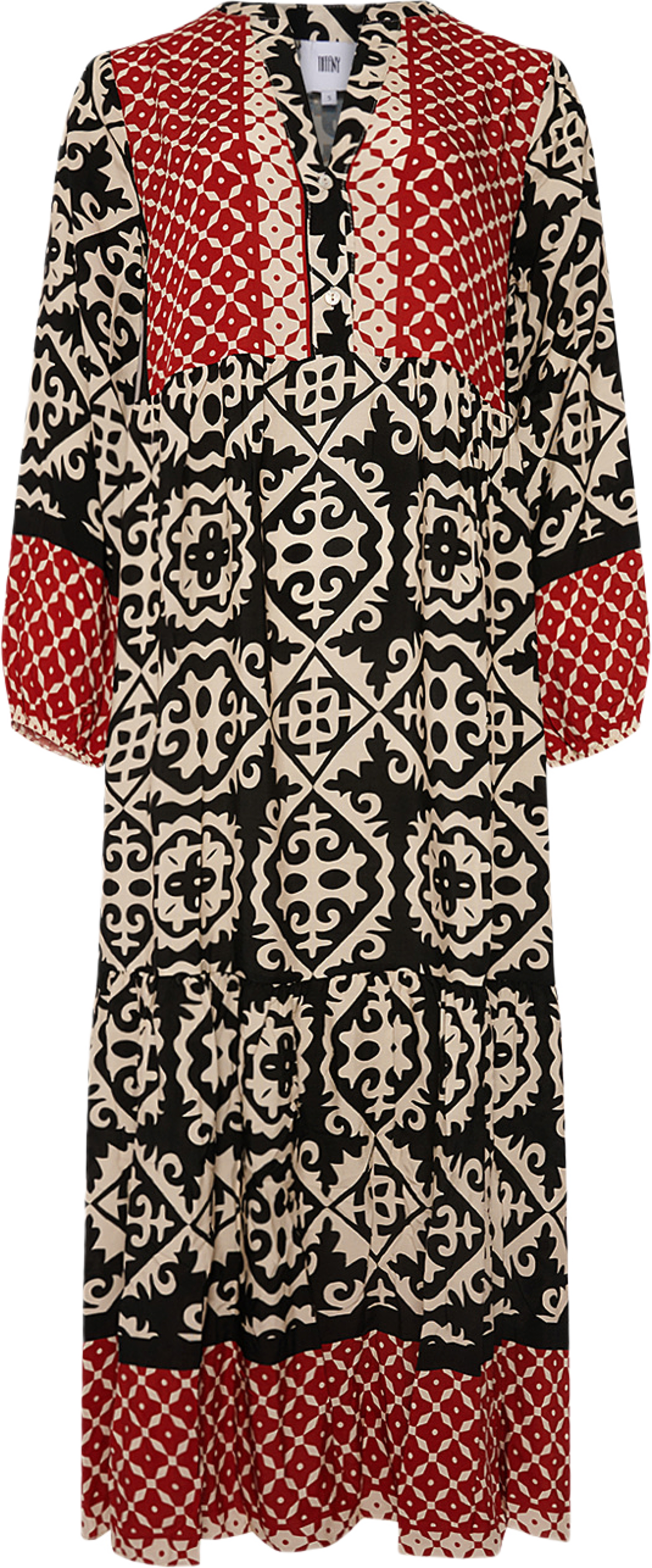 Lilli, Dress, Viscose - Aztec Print