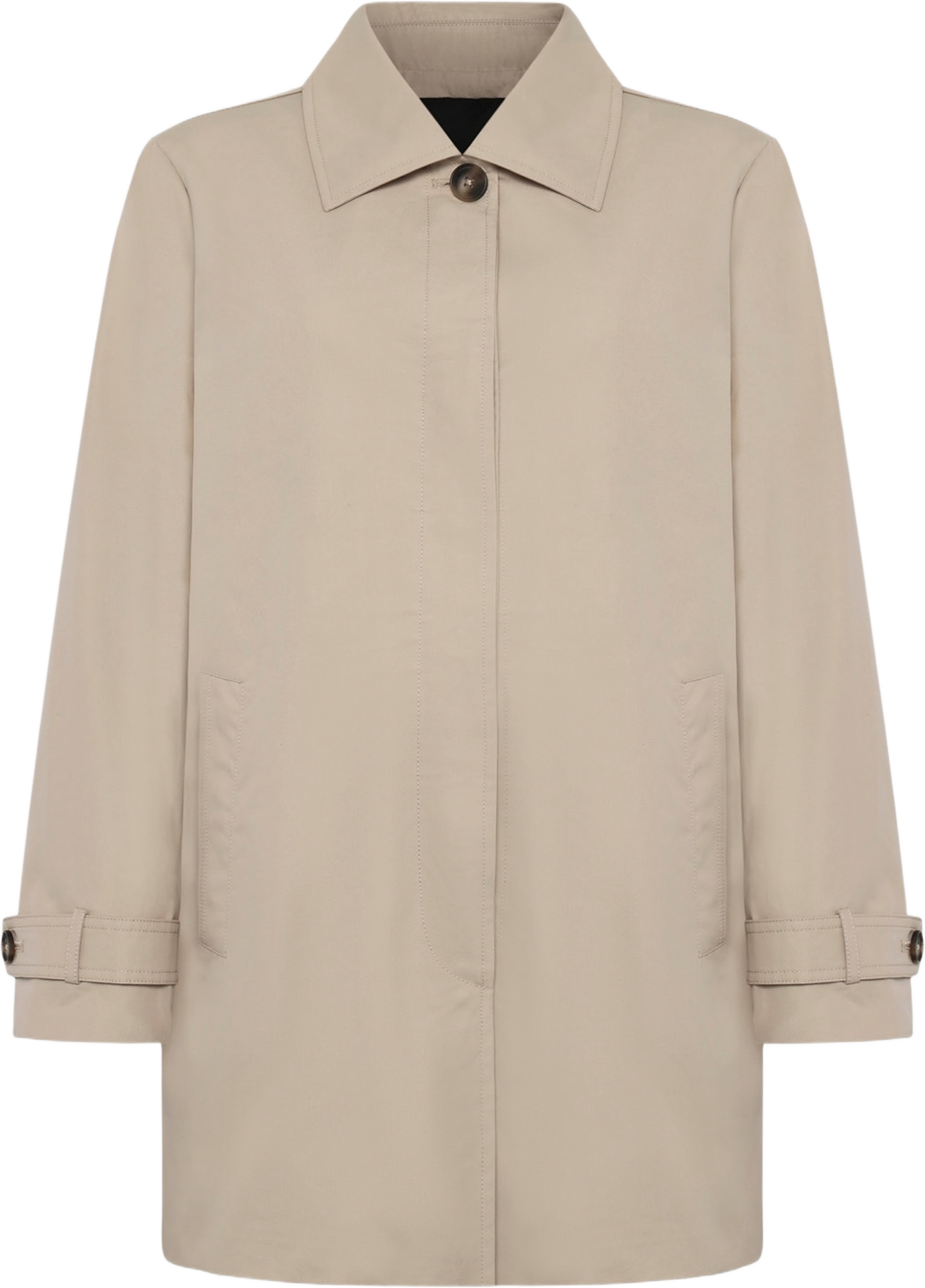 Stacy Coat, från ROCKANDBLUE, i färgen beige. Klicka för att öppna bilden i stort format