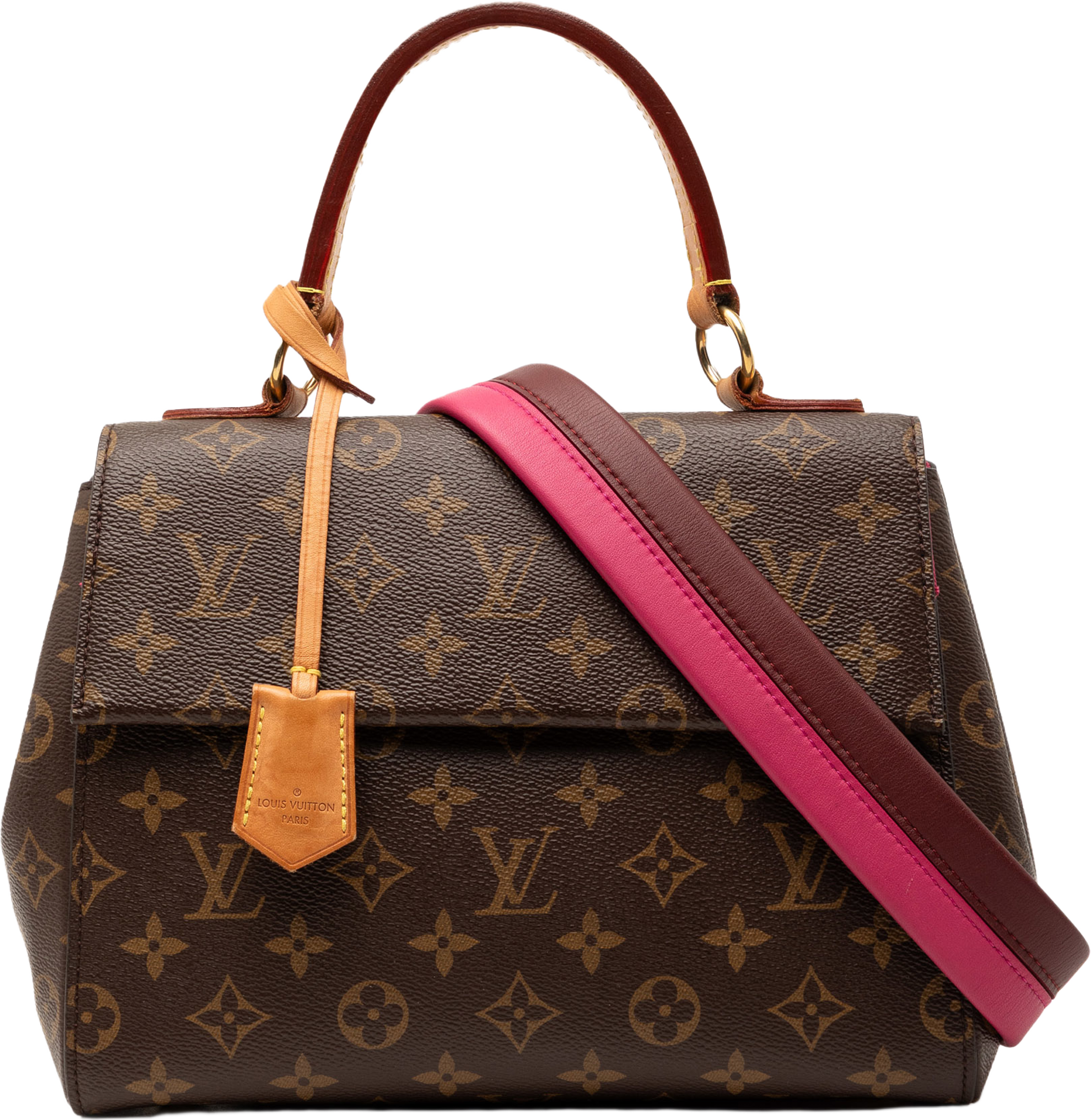 Louis Vuitton Monogram Cluny Bb, från Luxclusif, i färgen brown. Klicka för att öppna bilden i stort format