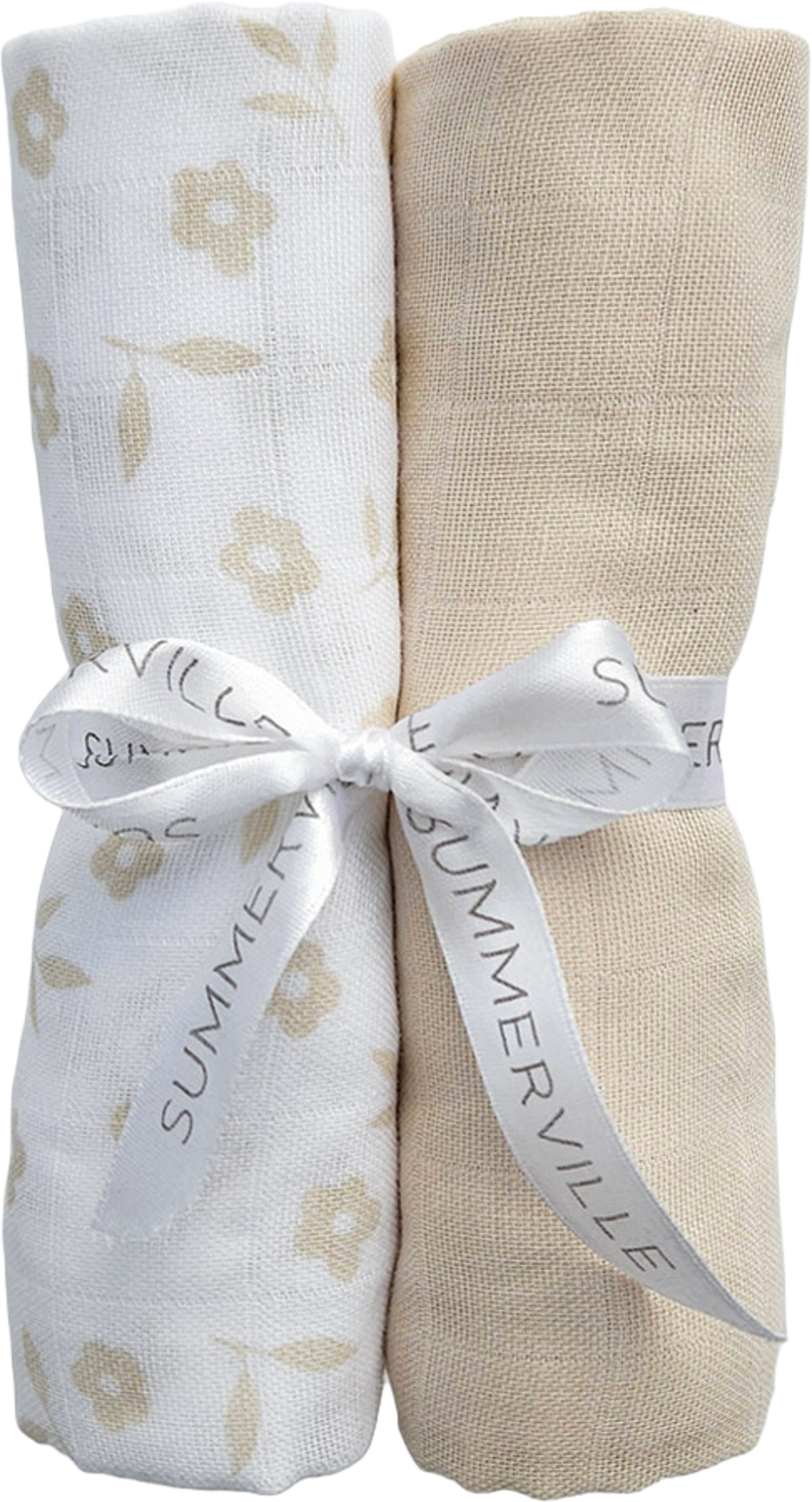 Muslinfiltar 2-pack Petal