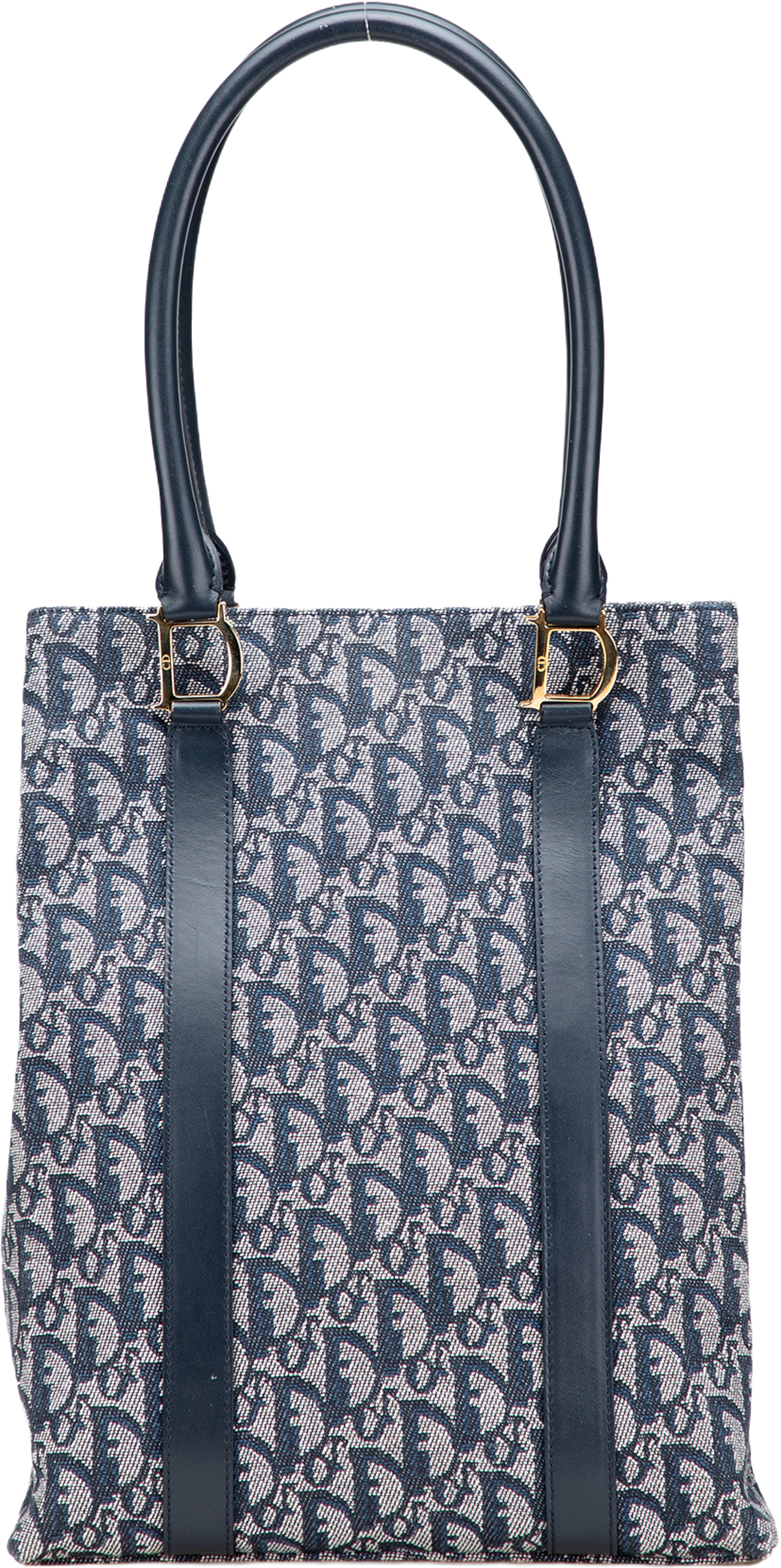 Dior Diorissimo Trotter Canvas Tote, från Luxclusif, i färgen blue. Klicka för att öppna bilden i stort format