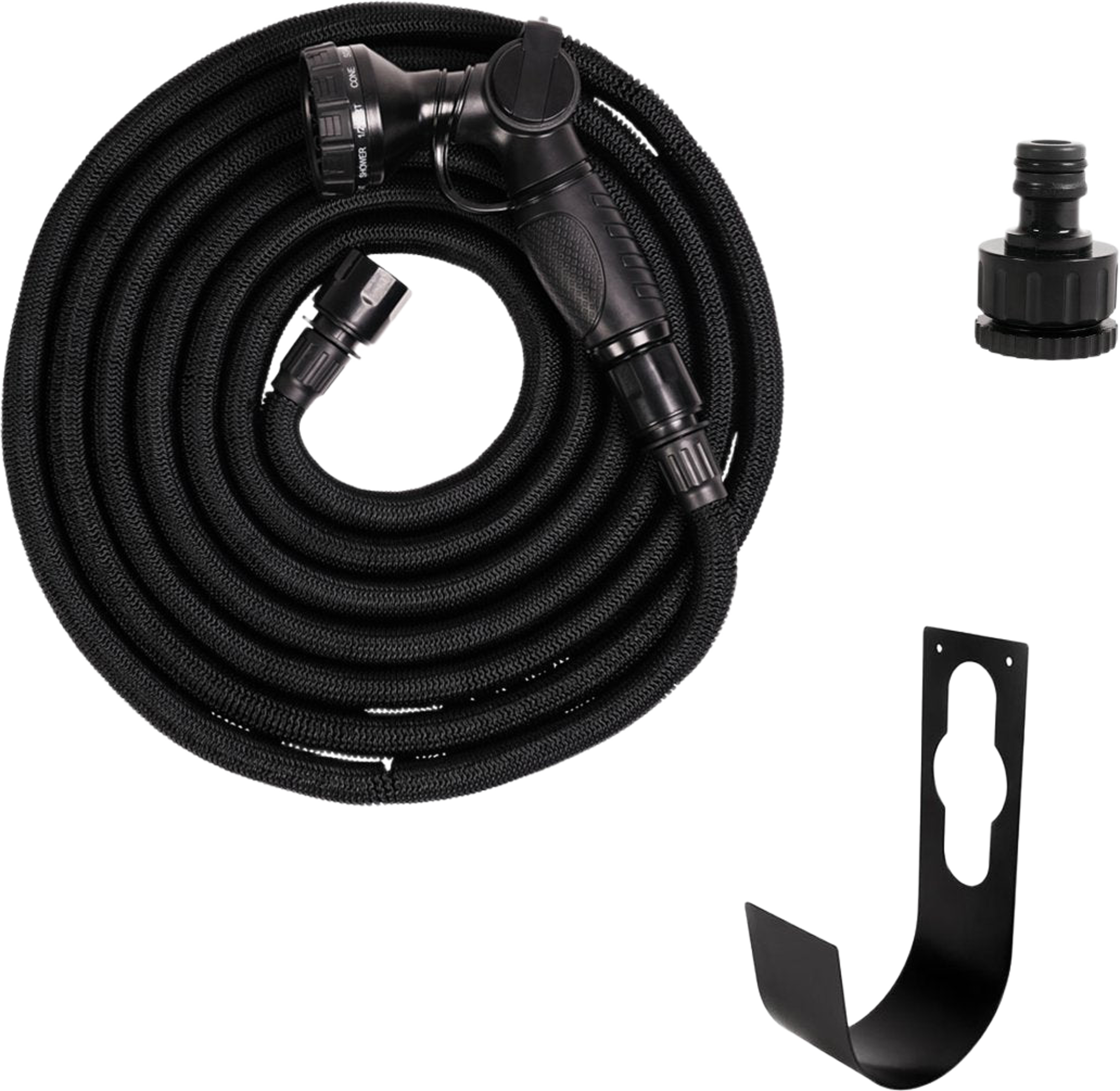 Vattenslang Deluxe - Set 25 M, från by Benson, i färgen black. Klicka för att öppna bilden i stort format