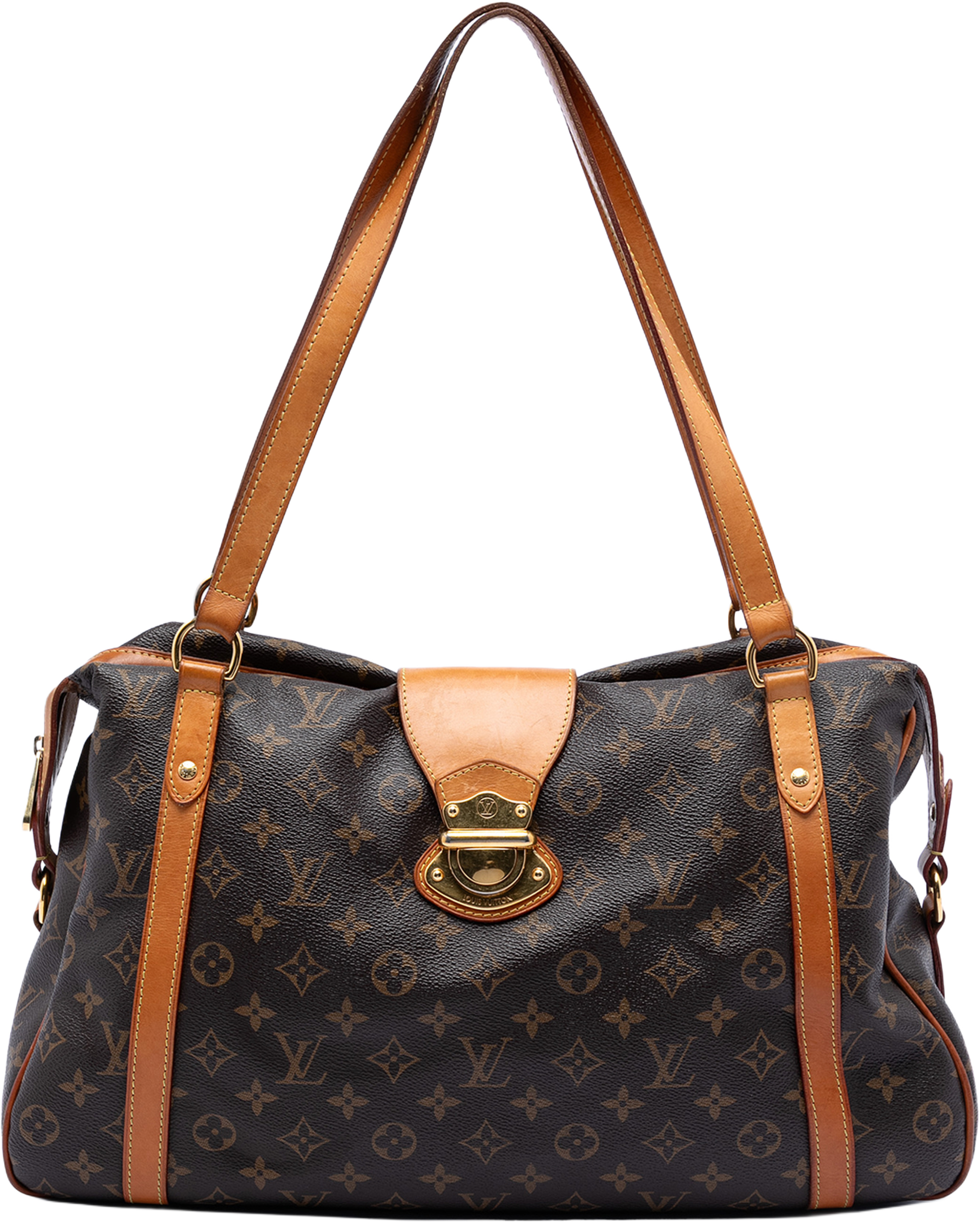 Louis Vuitton Monogram Stresa Gm, från Luxclusif, i färgen brown. Klicka för att öppna bilden i stort format