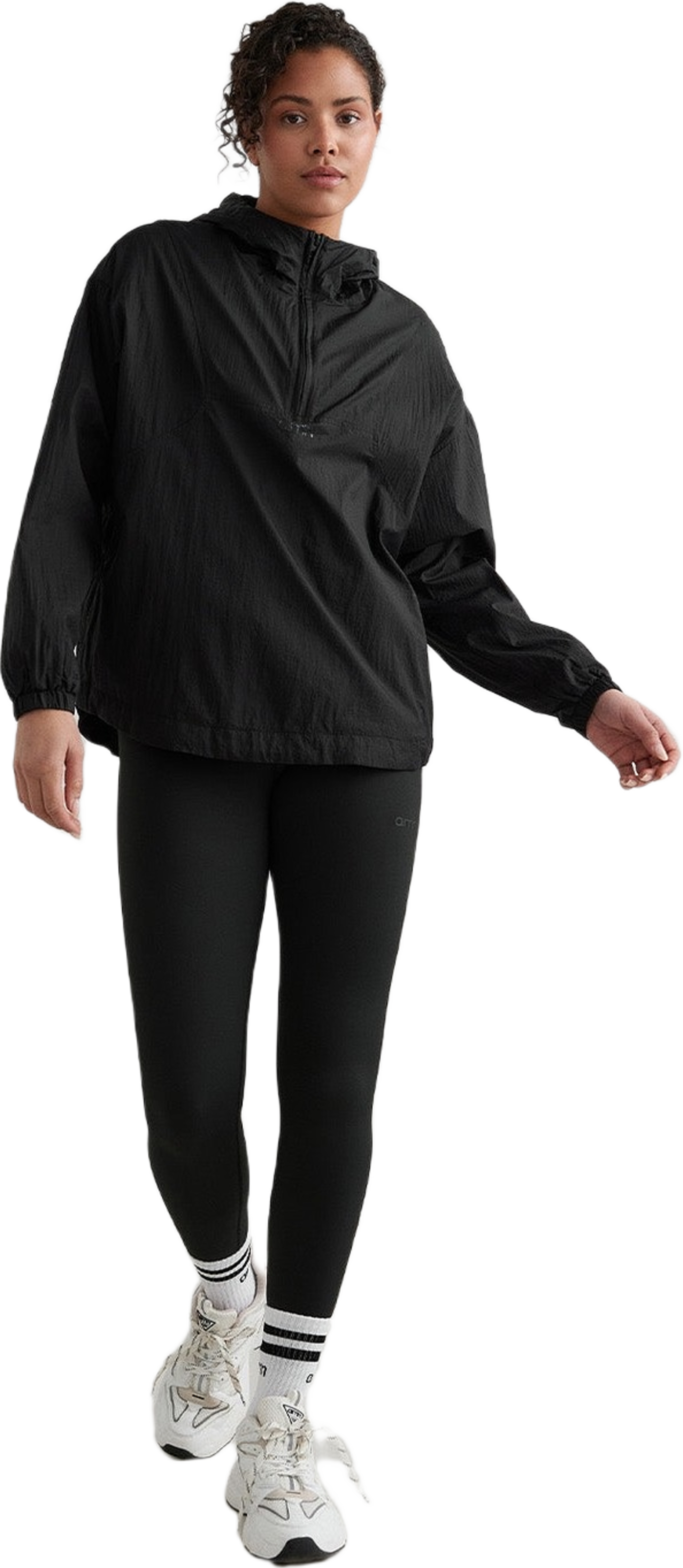 Black Lightweight Anorak