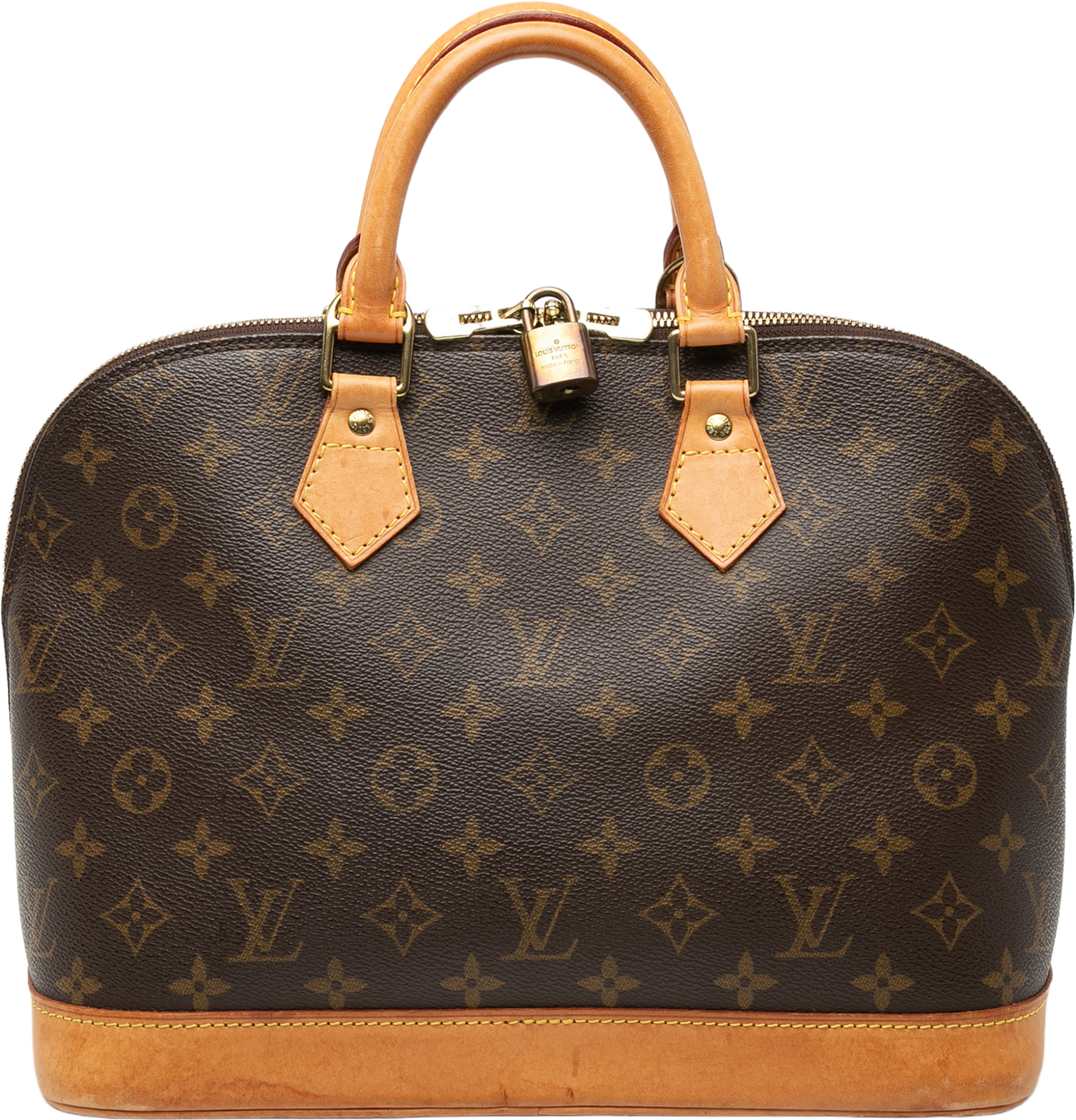 Louis Vuitton Monogram Alma Pm, från Luxclusif, i färgen brown. Klicka för att öppna bilden i stort format