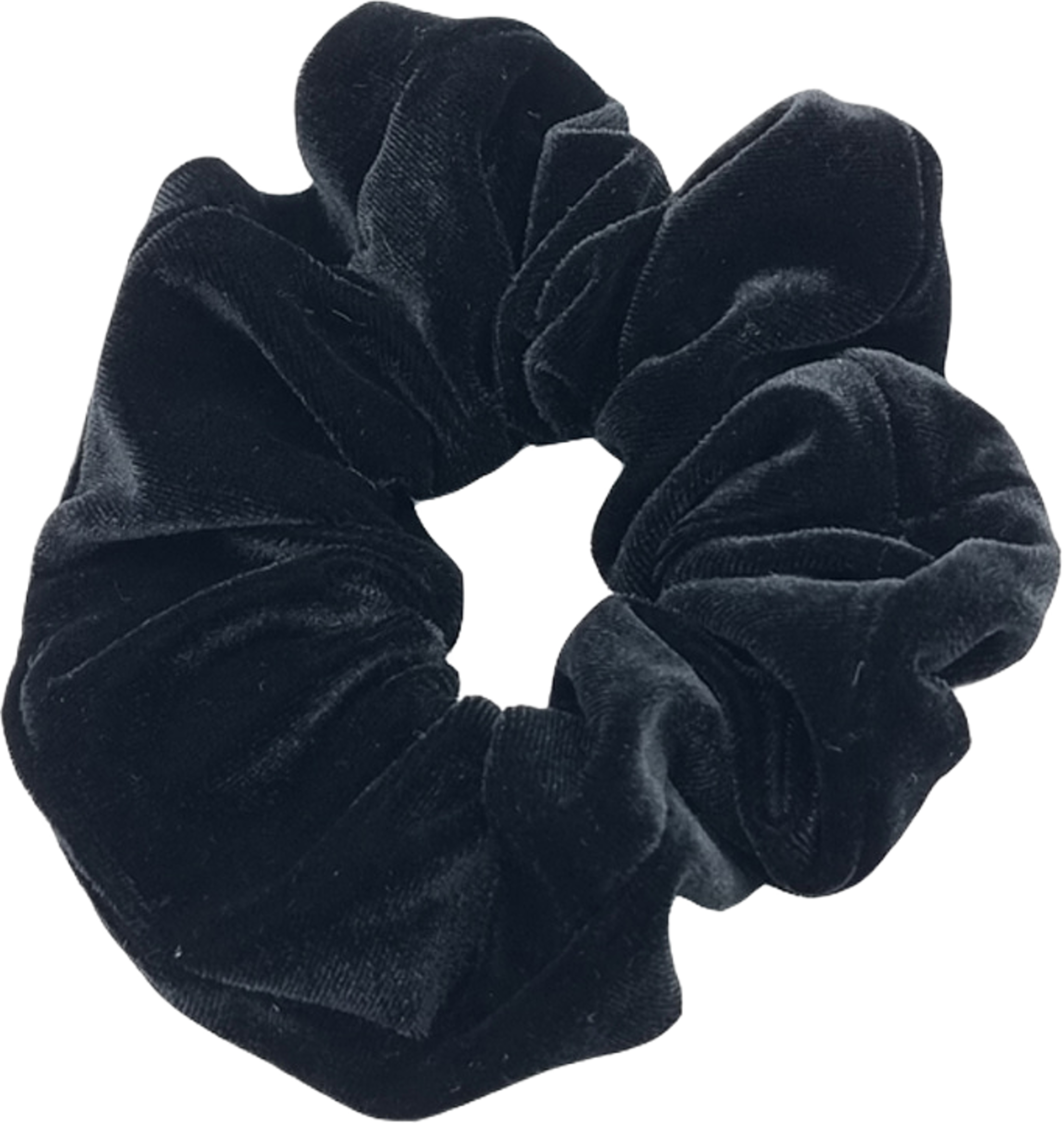 Hårscrunchie Sammetsimiration