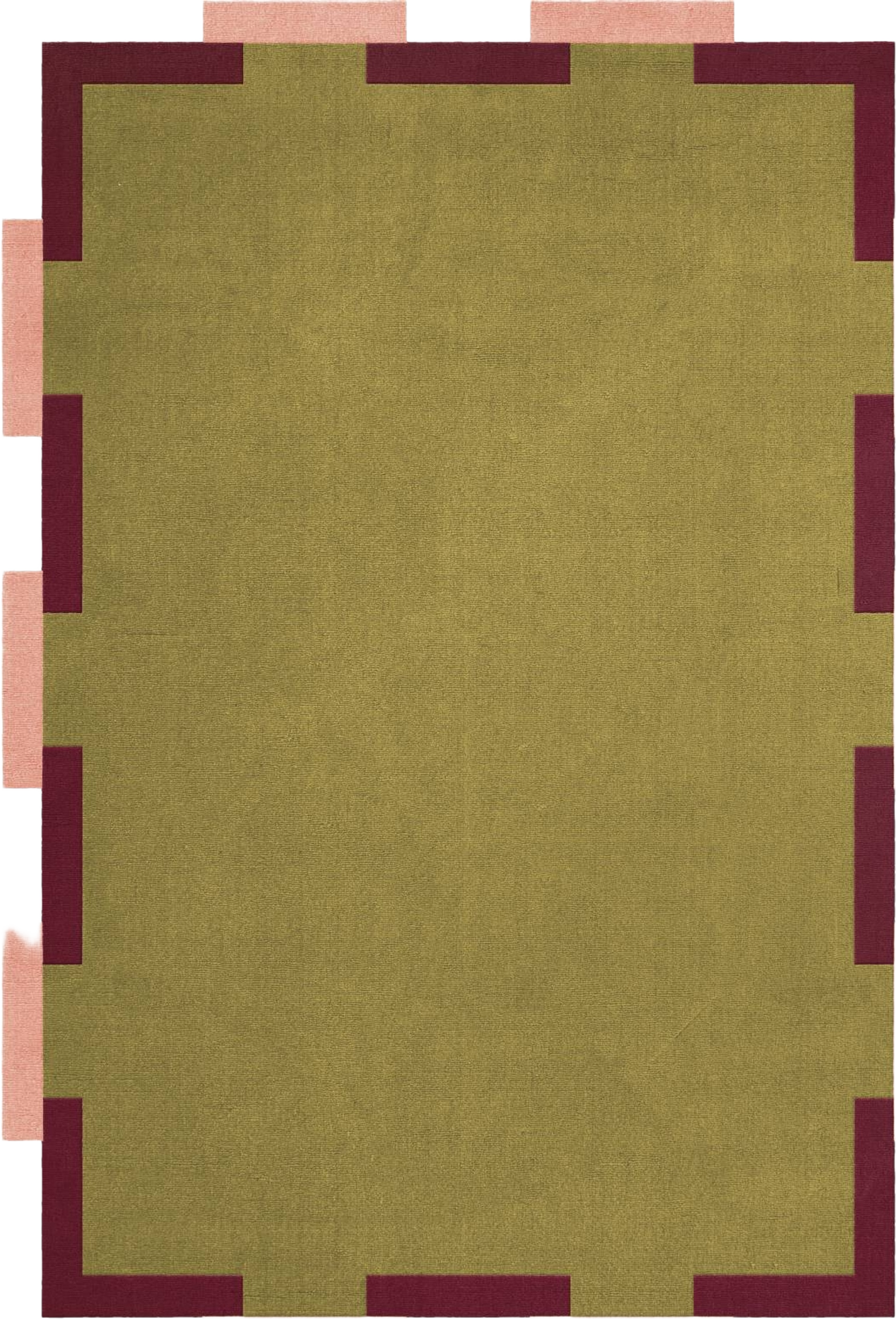 Ullmatta Teklan Fregio Olive Blush, från Layered, i färgen olive blush. Klicka för att öppna bilden i stort format