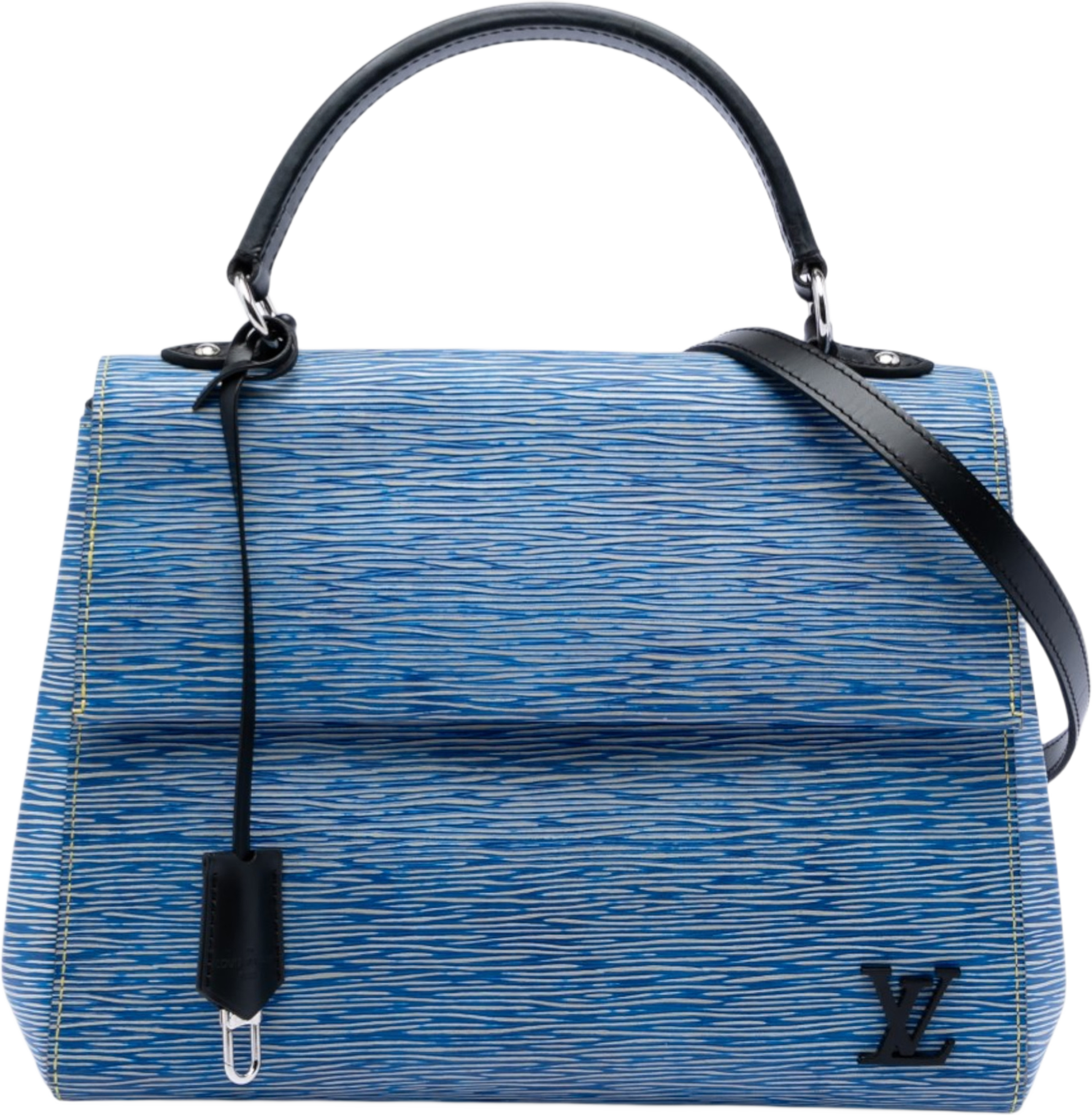 Louis Vuitton Epi Denim Cluny Mm, från Luxclusif, i färgen blue. Klicka för att öppna bilden i stort format