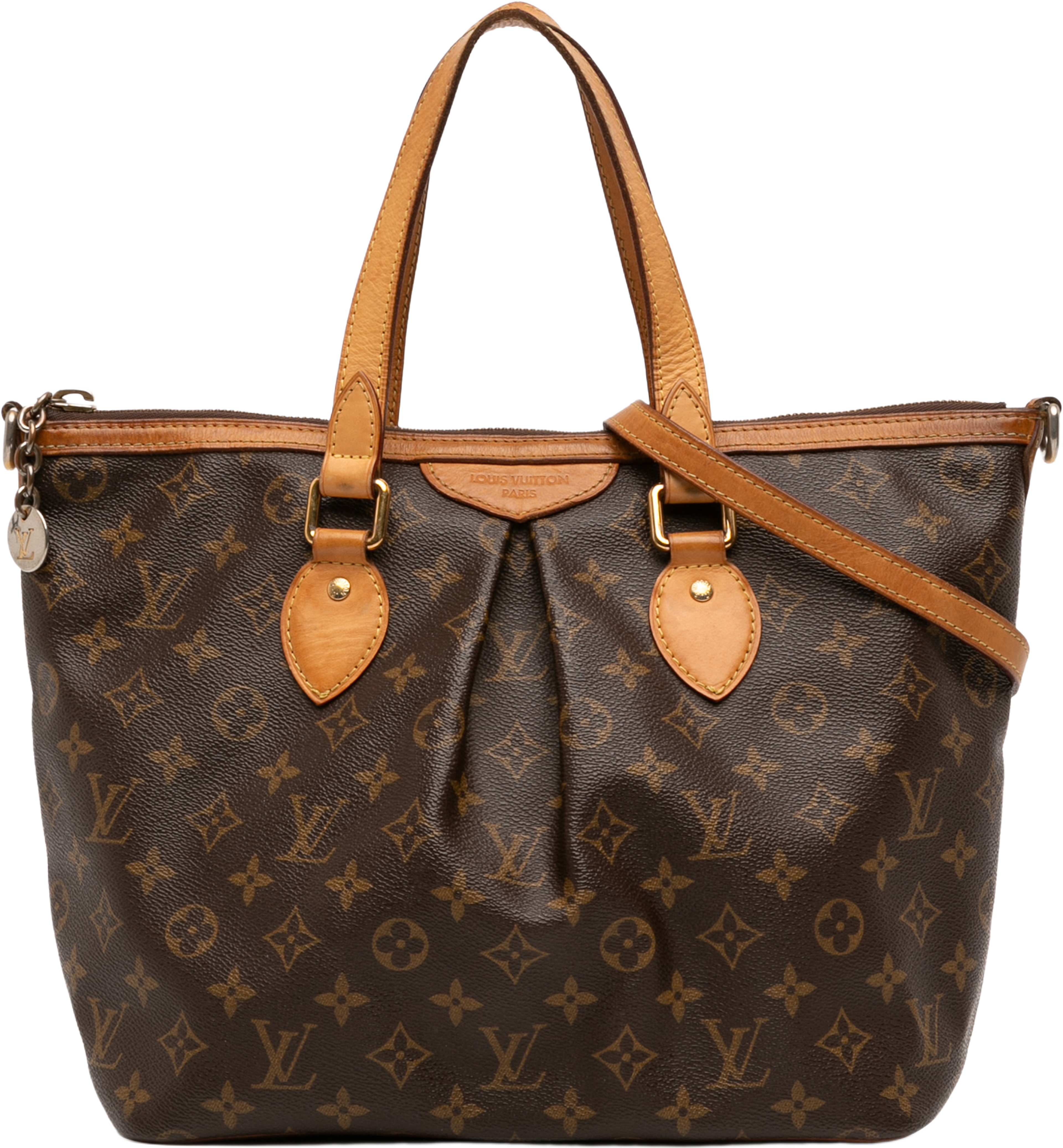 Louis Vuitton Monogram Palermo Pm, från Luxclusif, i färgen brown. Klicka för att öppna bilden i stort format