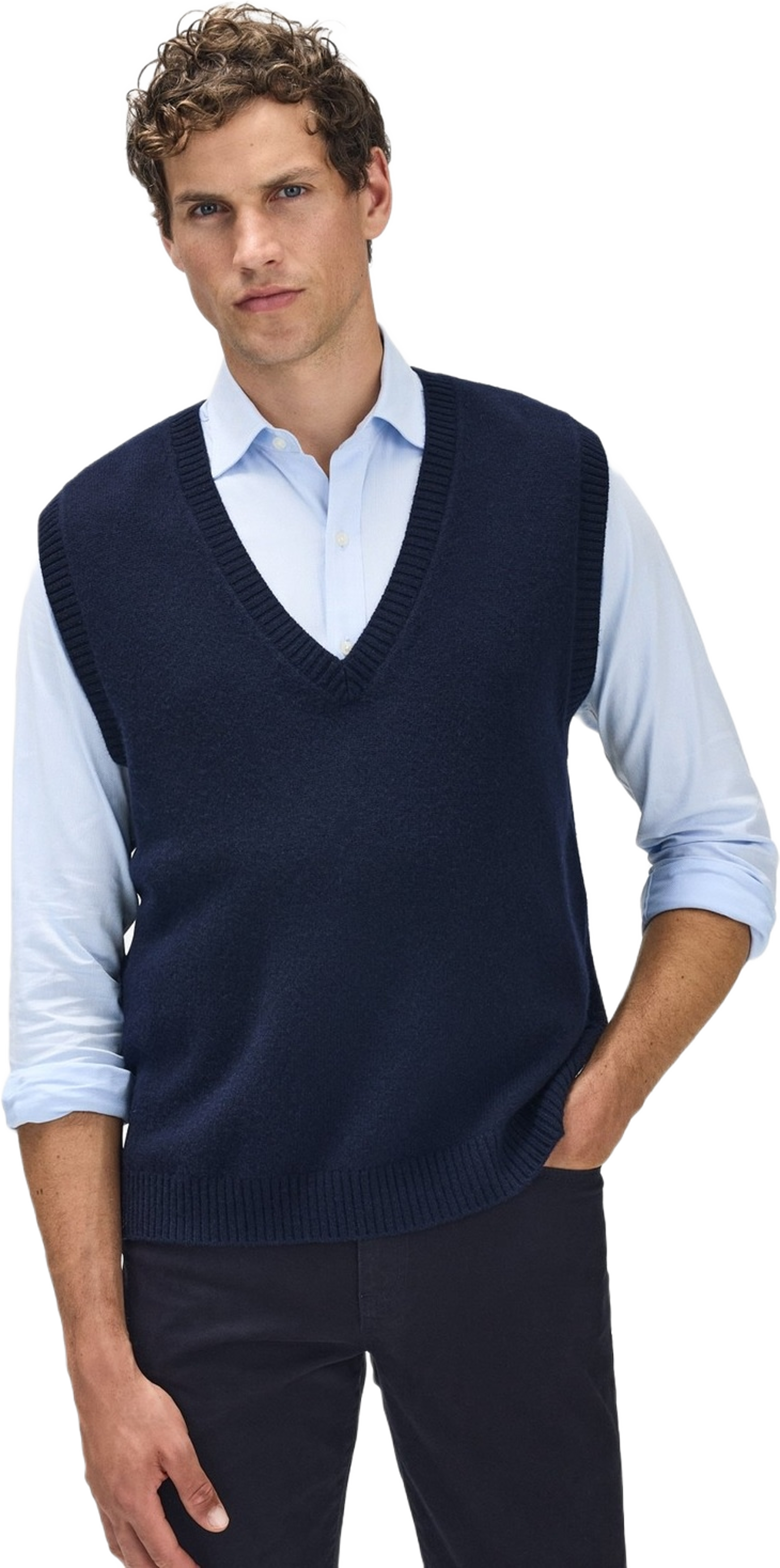Wool Blend Slipover Leo