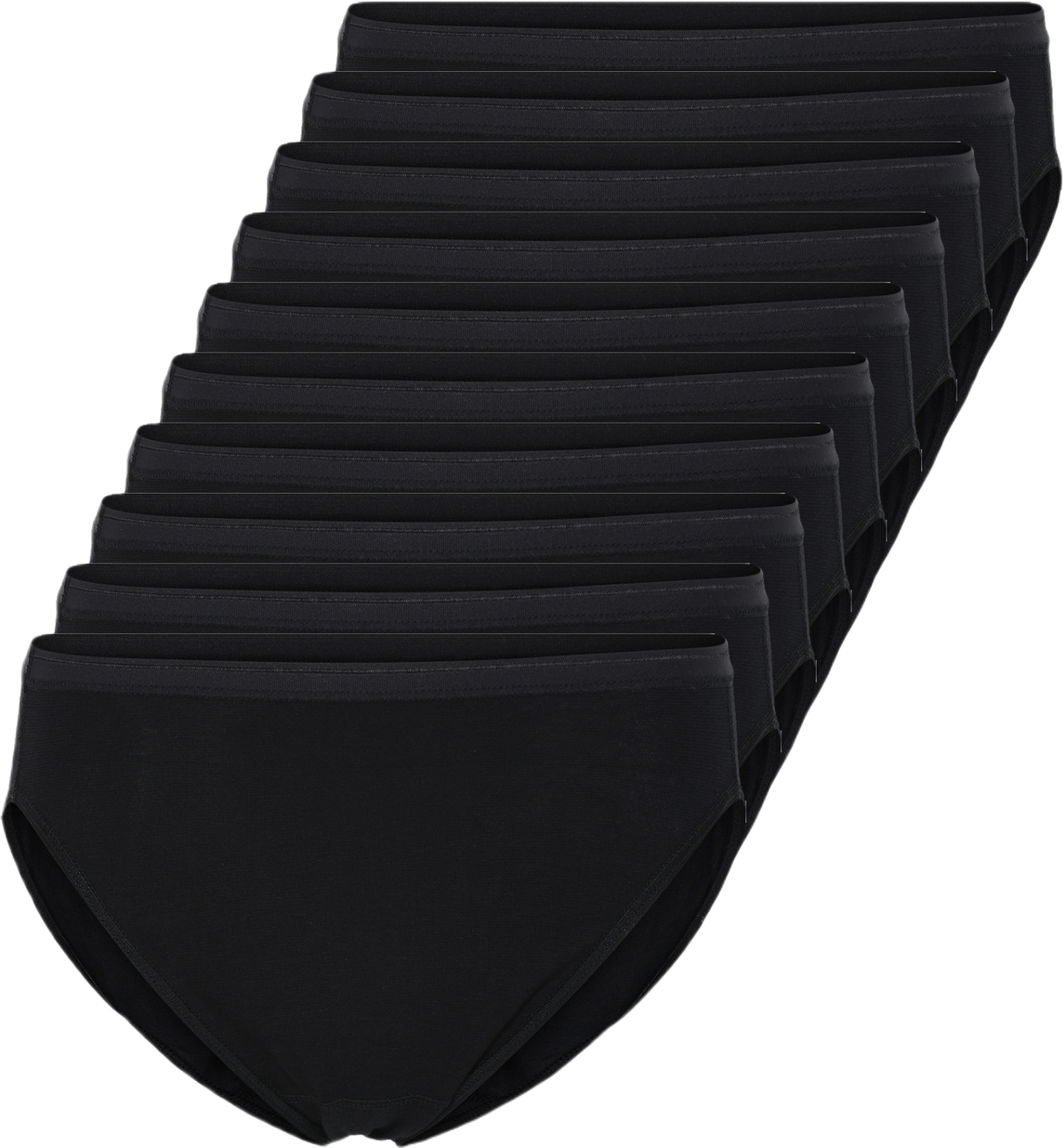 Ekologisk Bomull, Tai Trosar, 10-pack, Svart