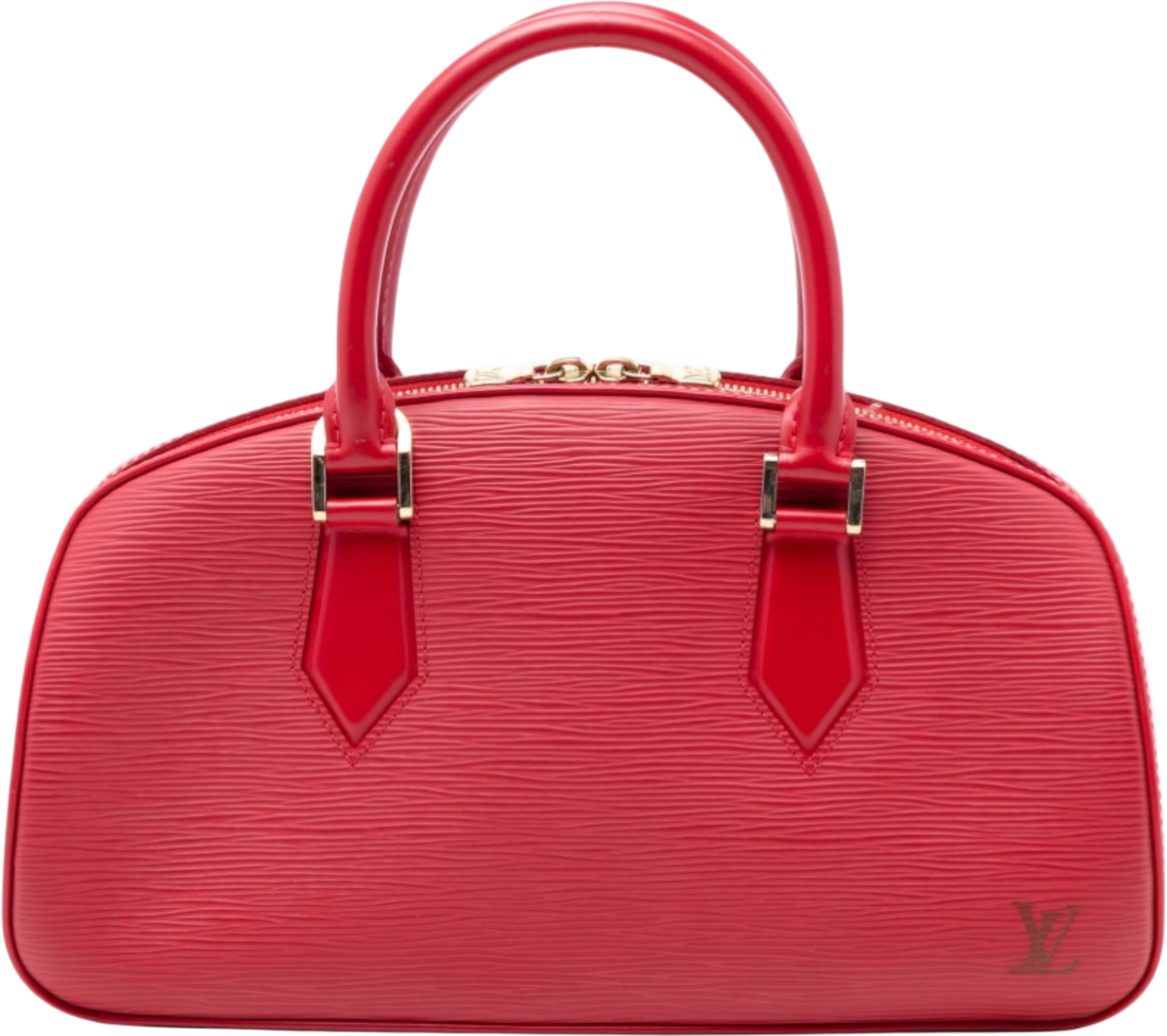 Louis Vuitton Epi Jasmine, från Luxclusif, i färgen red. Klicka för att öppna bilden i stort format