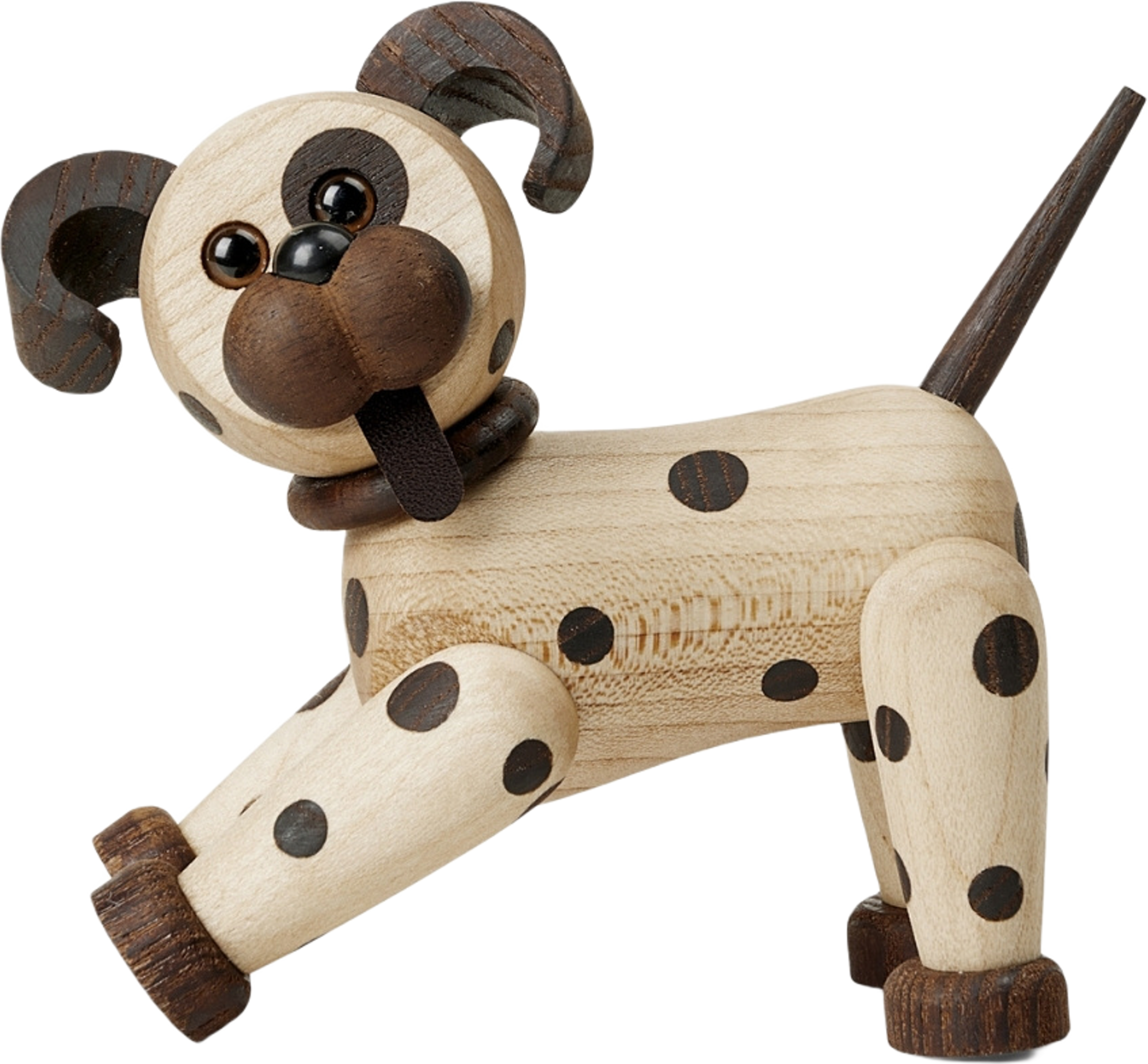 Joy Hund Trädekoration 11 Cm Lönn