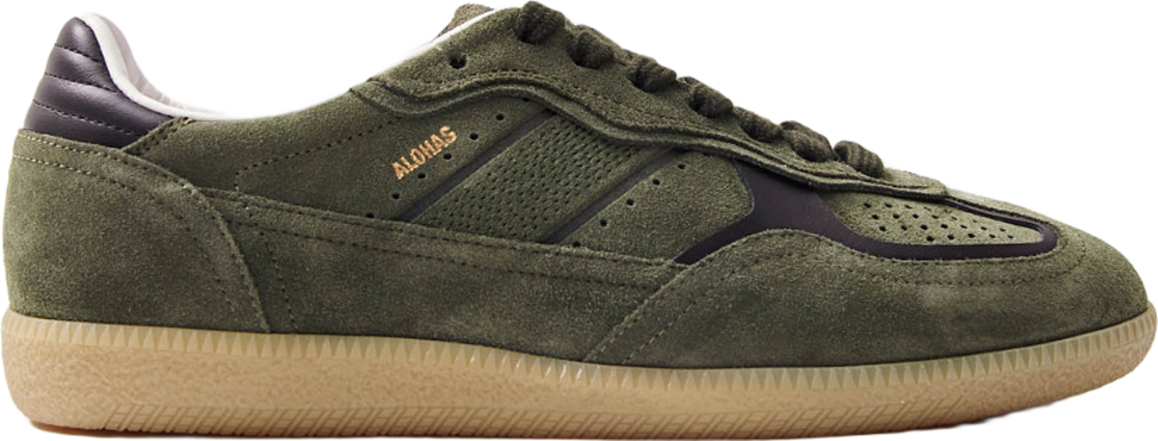 Tb.490 Rife Dusty Olive Leather Sneakers