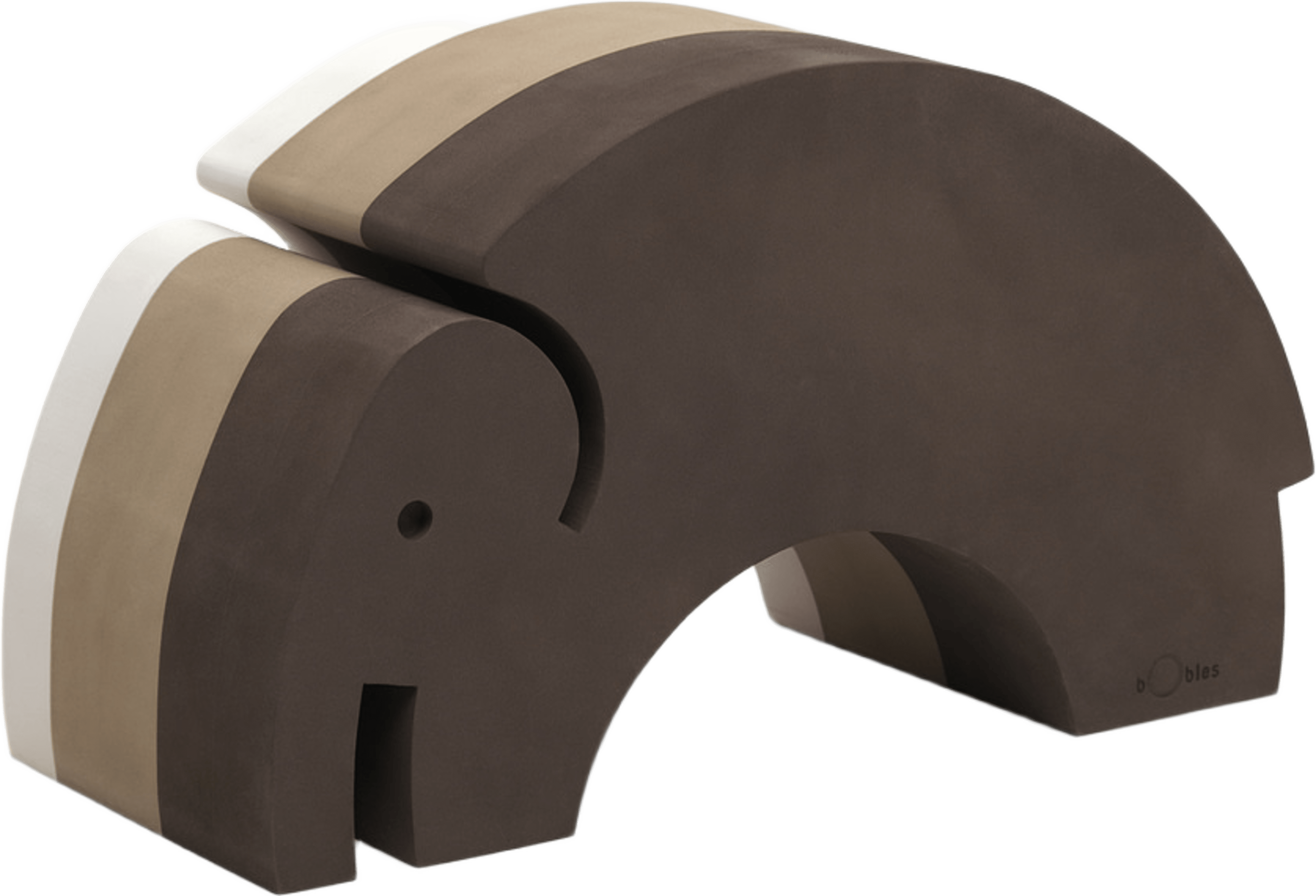 Elephant M Sand Grey, från Bobles, i färgen beige. Klicka för att öppna bilden i stort format