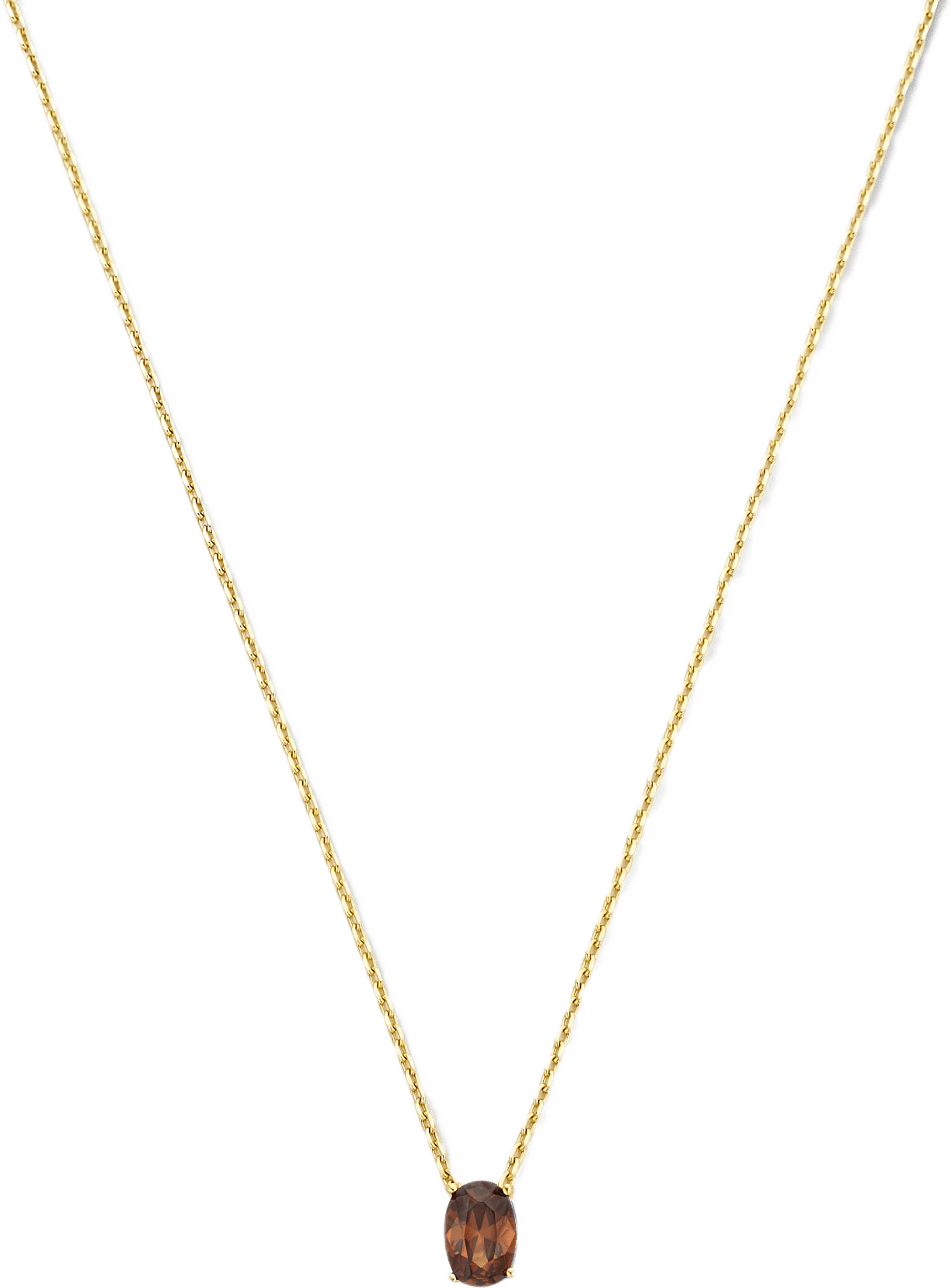 Baguette 14 Karat Guld Halsband