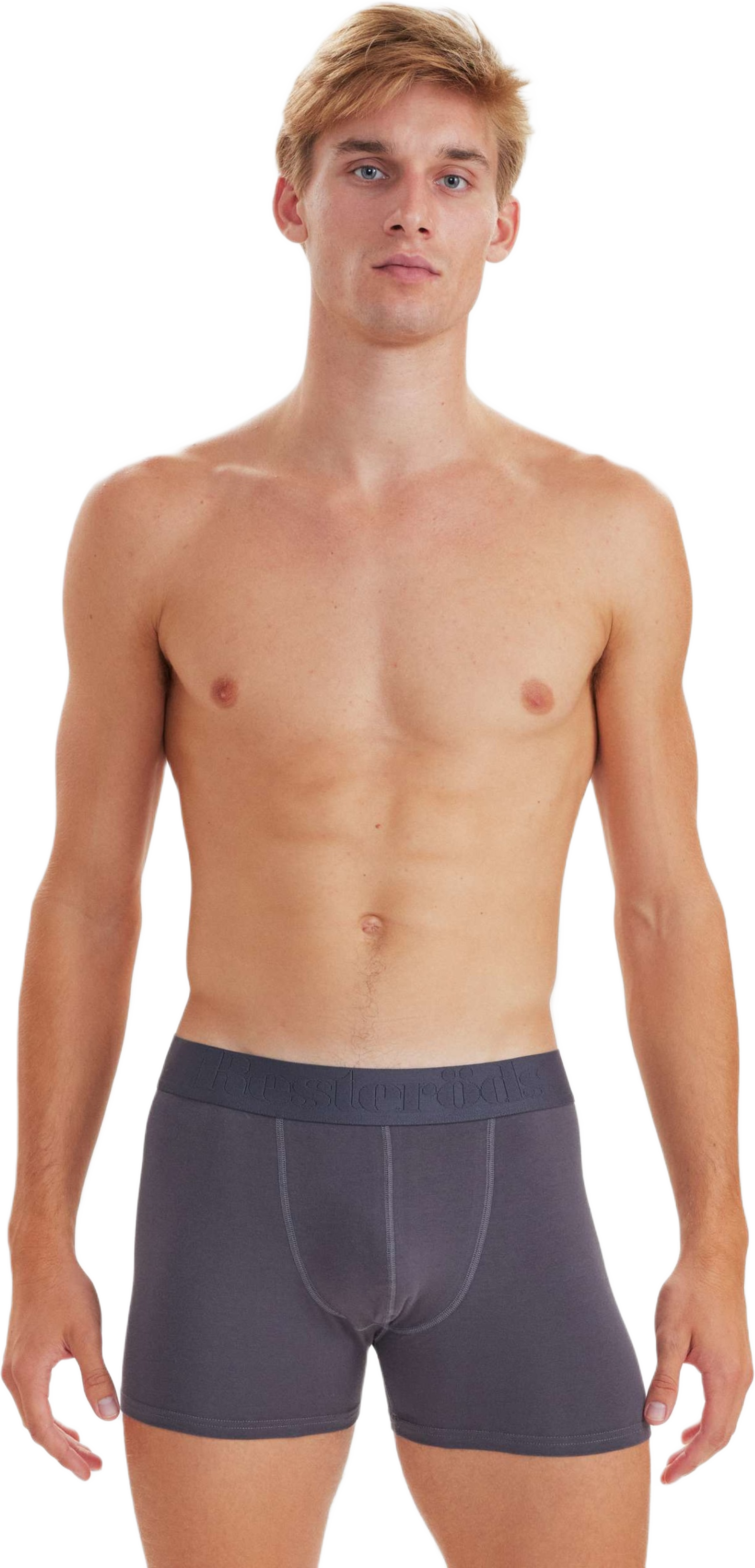 Ekologisk Bomull, Boxer, 5-pack, Grå