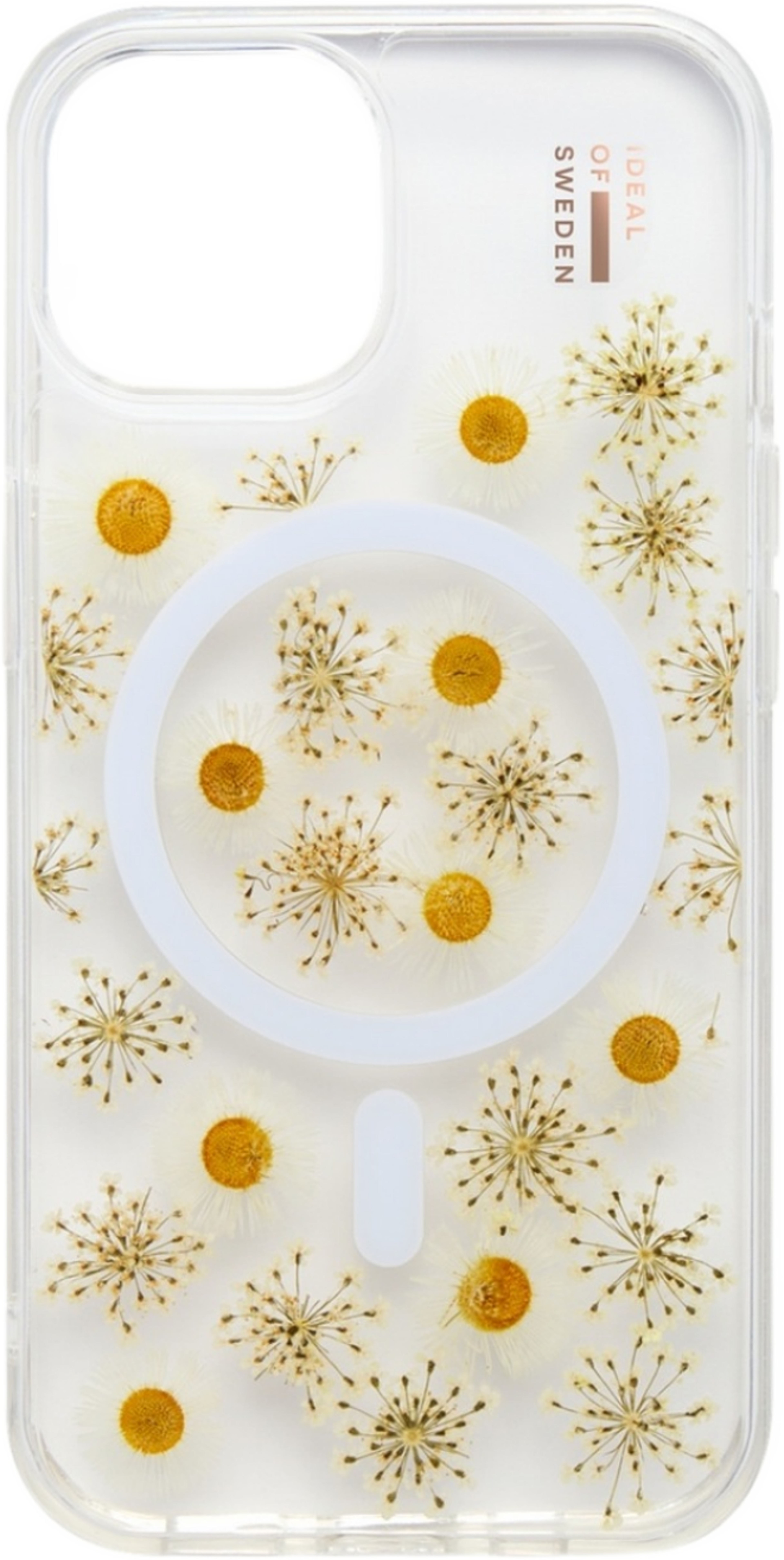 Clear Case Magsafe Iphone - Daisy Bloom