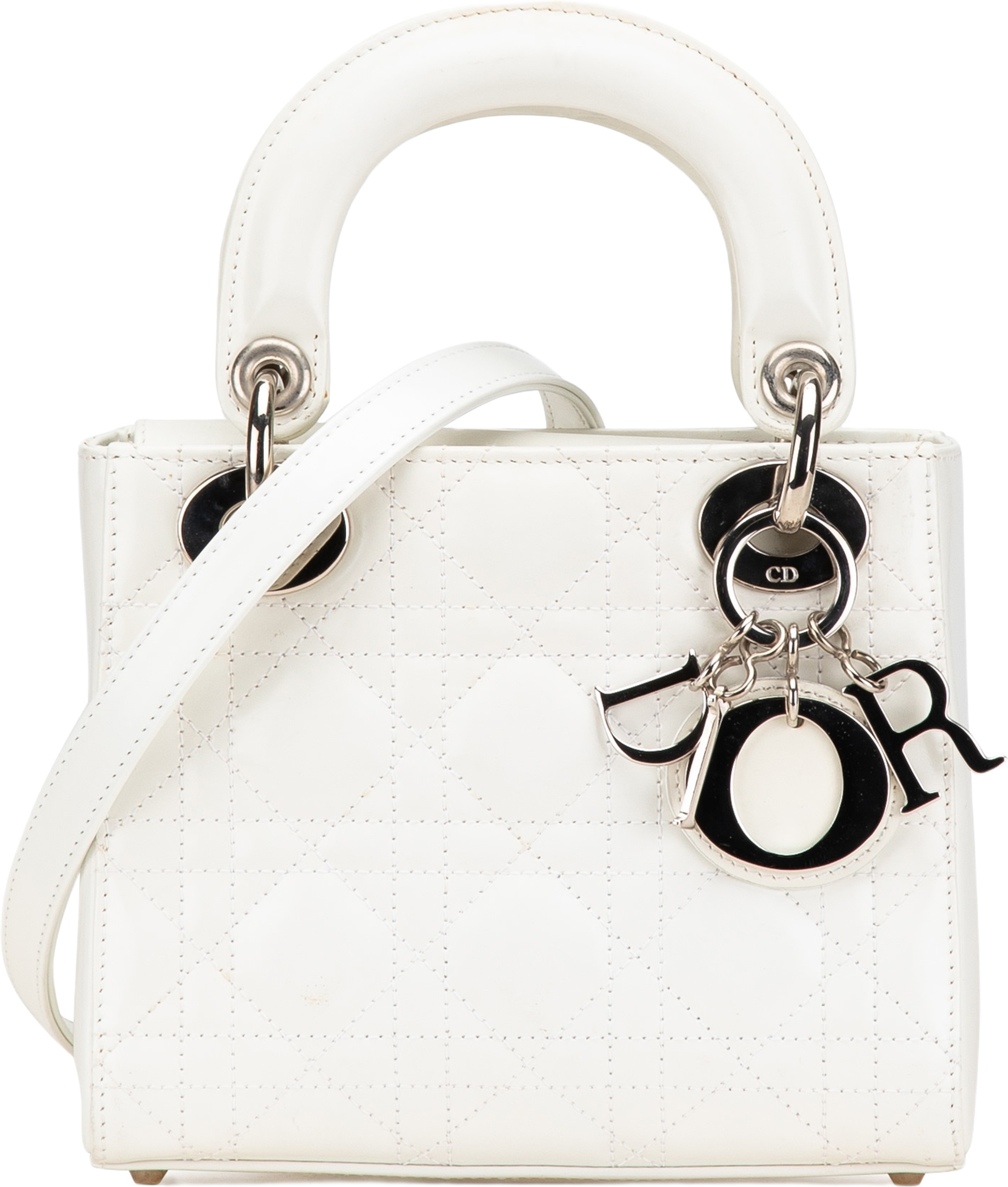 Dior Mini Lambskin Cannage Lady Dior