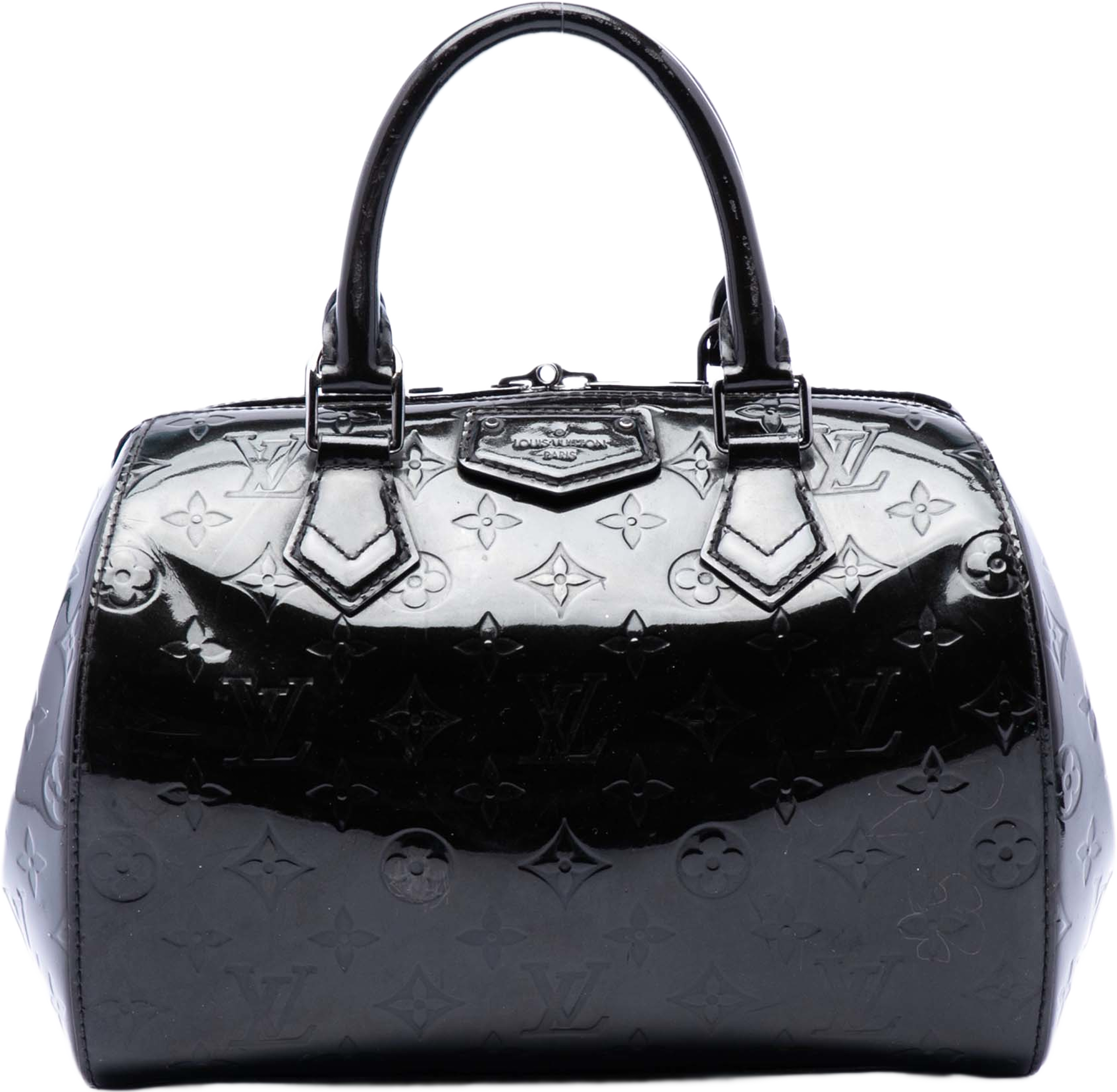 Louis Vuitton Monogram Vernis Montana, från Luxclusif, i färgen svart. Klicka för att öppna bilden i stort format