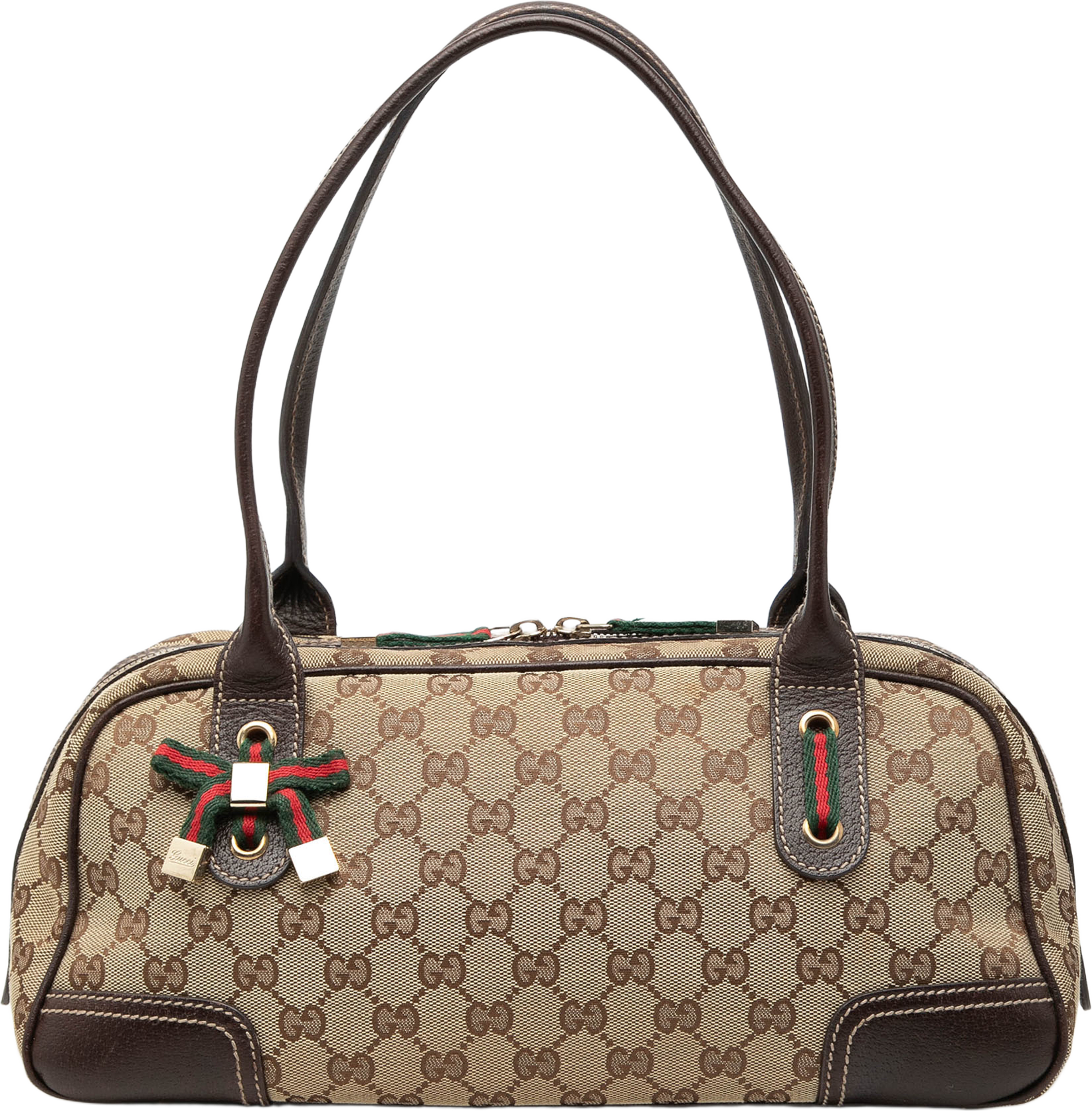 Gucci Gg Canvas Princy Shoulder Bag, från Luxclusif, i färgen beige. Klicka för att öppna bilden i stort format
