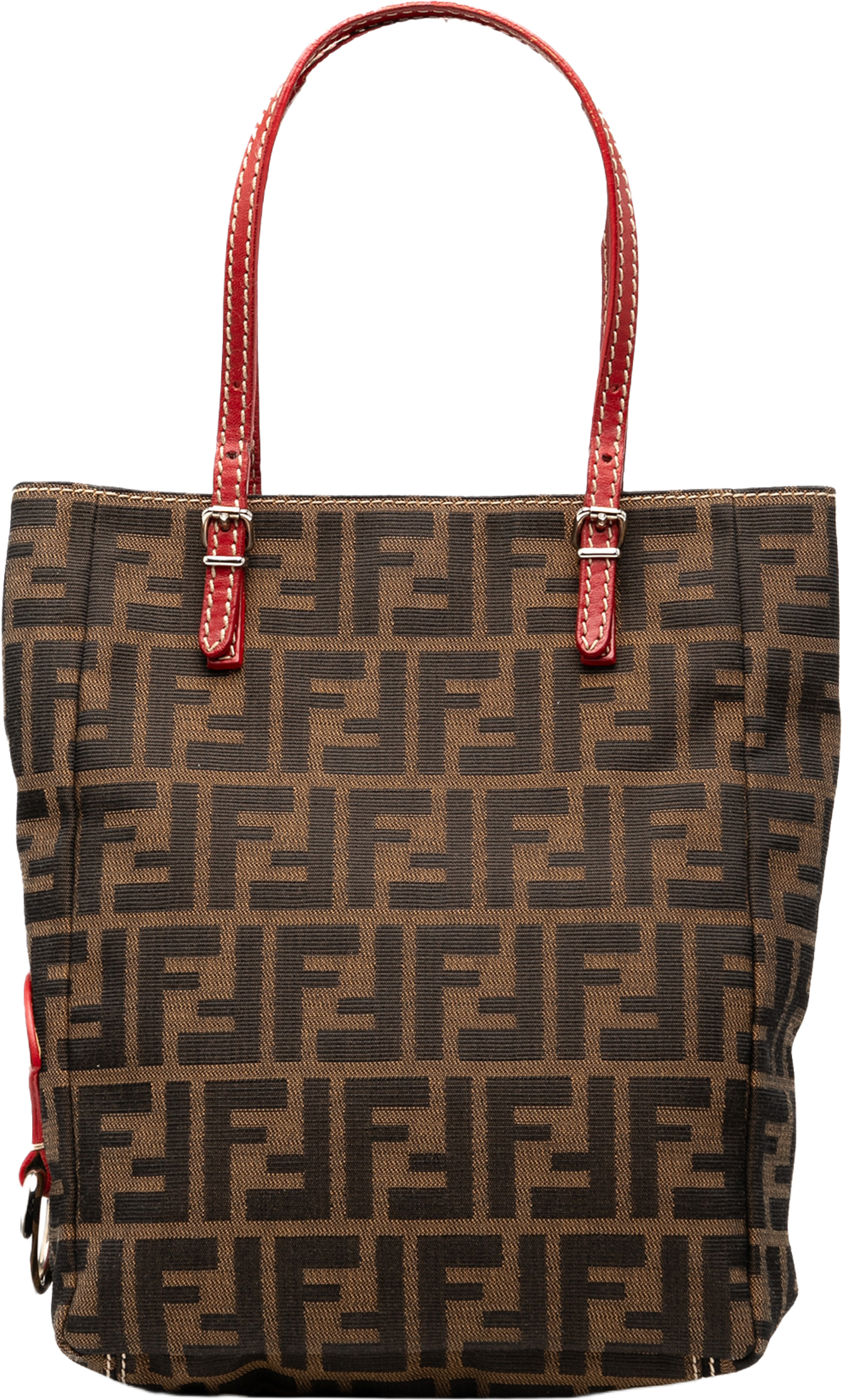 Fendi Zucca Canvas Tote, från Luxclusif, i färgen brown. Klicka för att öppna bilden i stort format