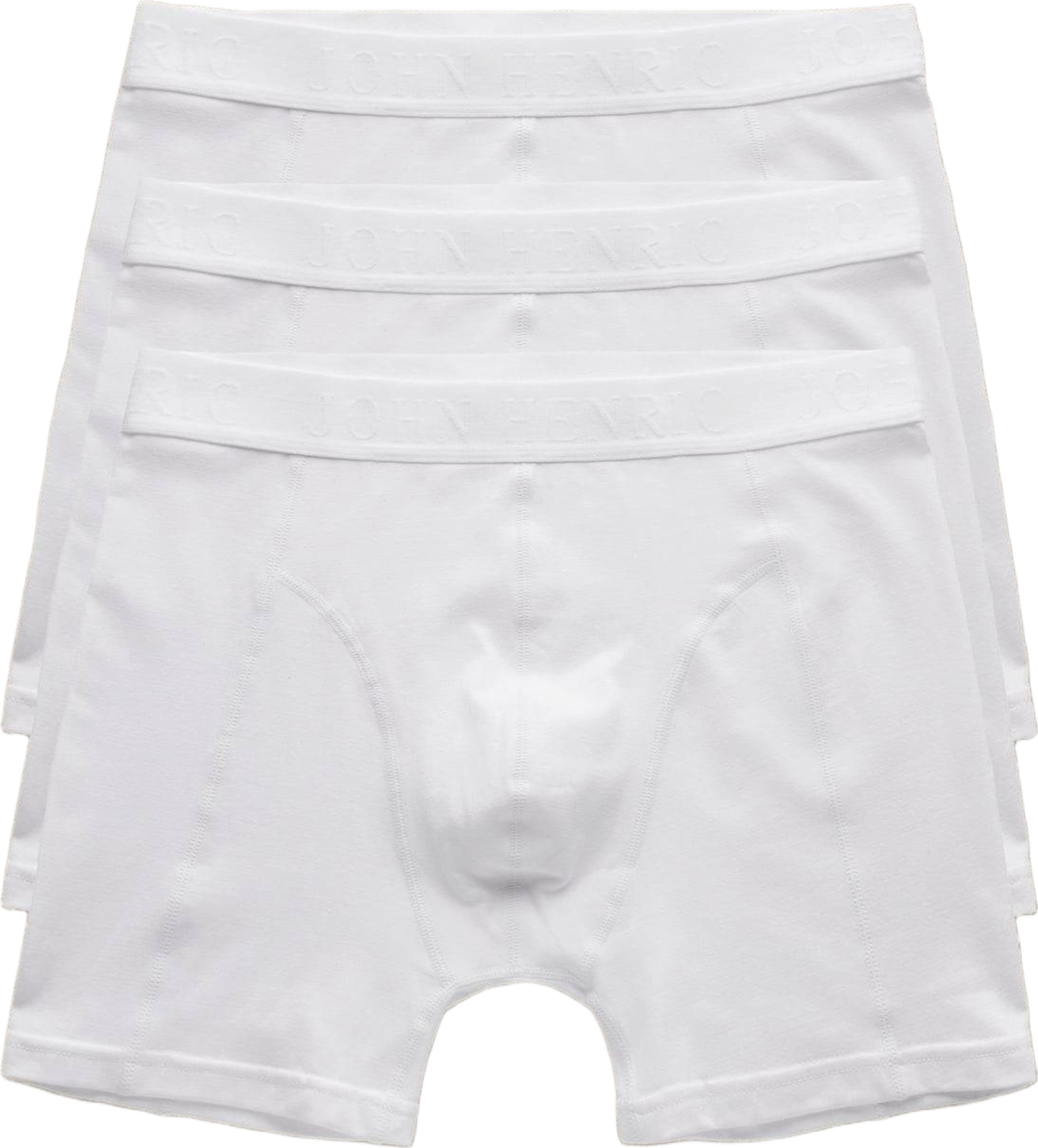 Boxer Trunks Noel, från John Henric, i färgen white. Klicka för att öppna bilden i stort format