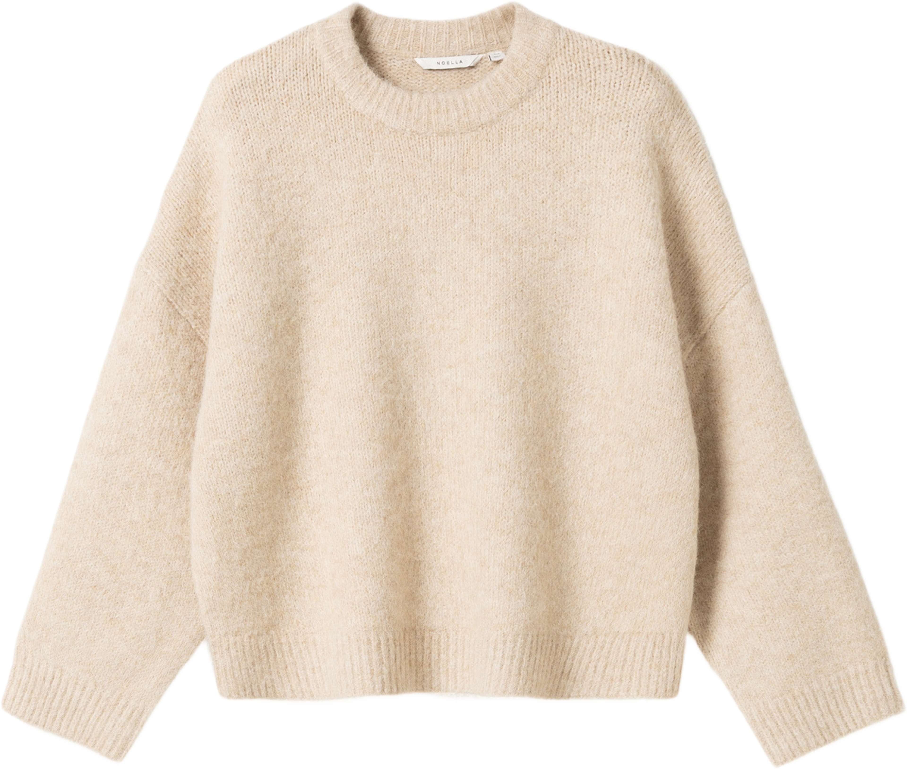 N-mavi Knit - Beige, från Noella, i färgen beige. Klicka för att öppna bilden i stort format