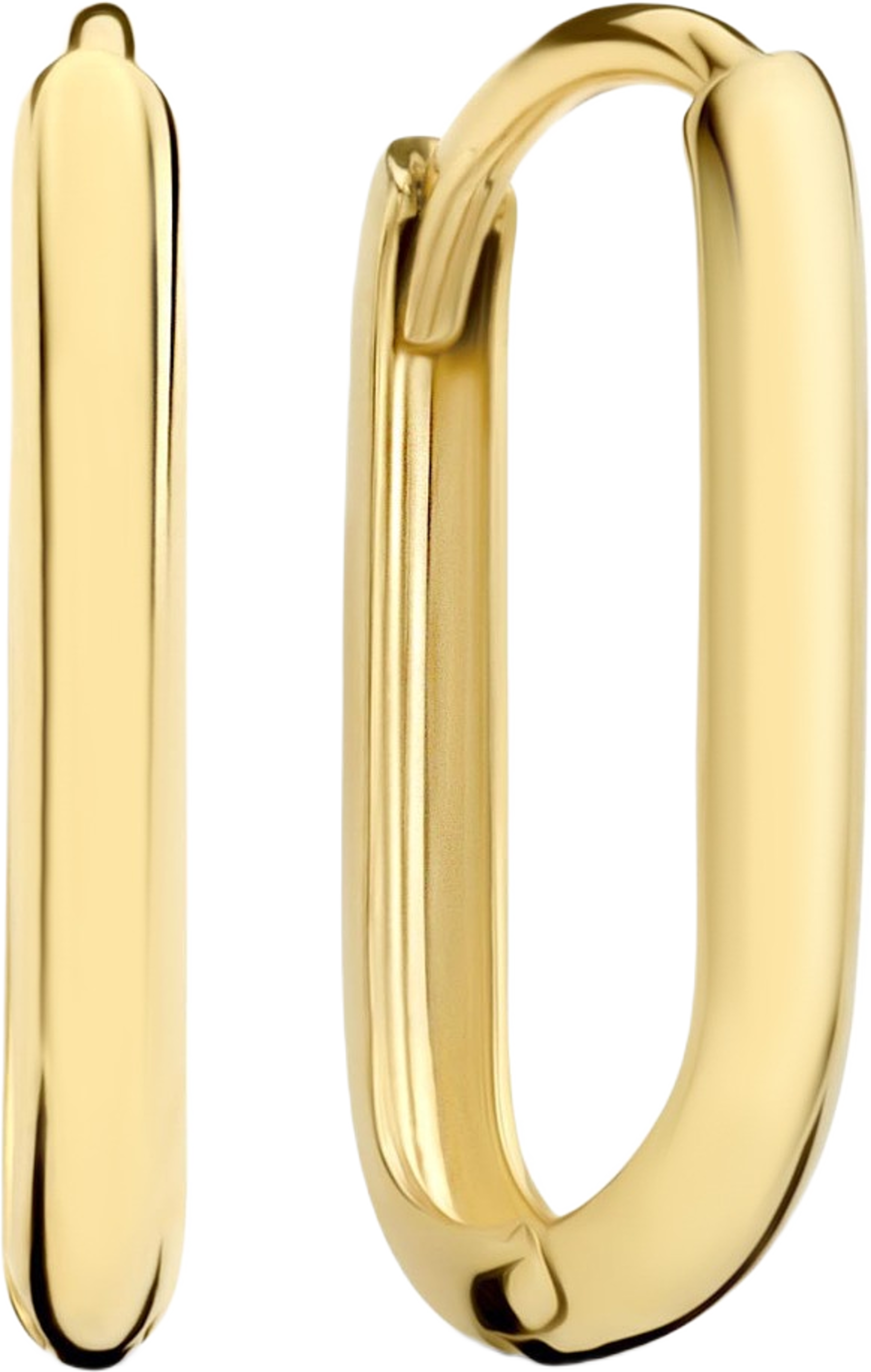 Rivoli 14 Karat Guld Creoler, från Isabel Bernard, i färgen guld.