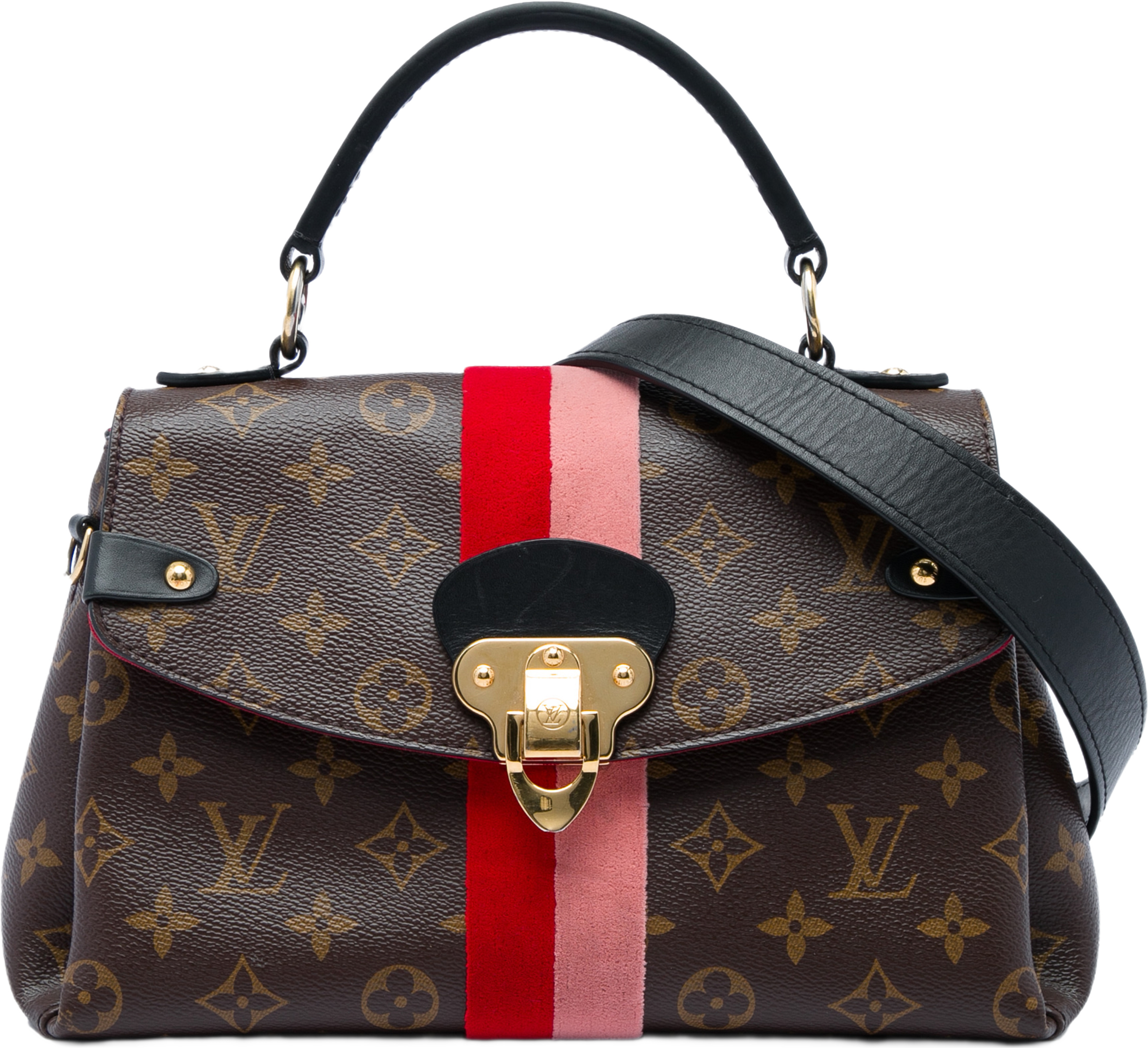 Louis Vuitton Monogram Georges Bb, från Luxclusif, i färgen brun. Klicka för att öppna bilden i stort format