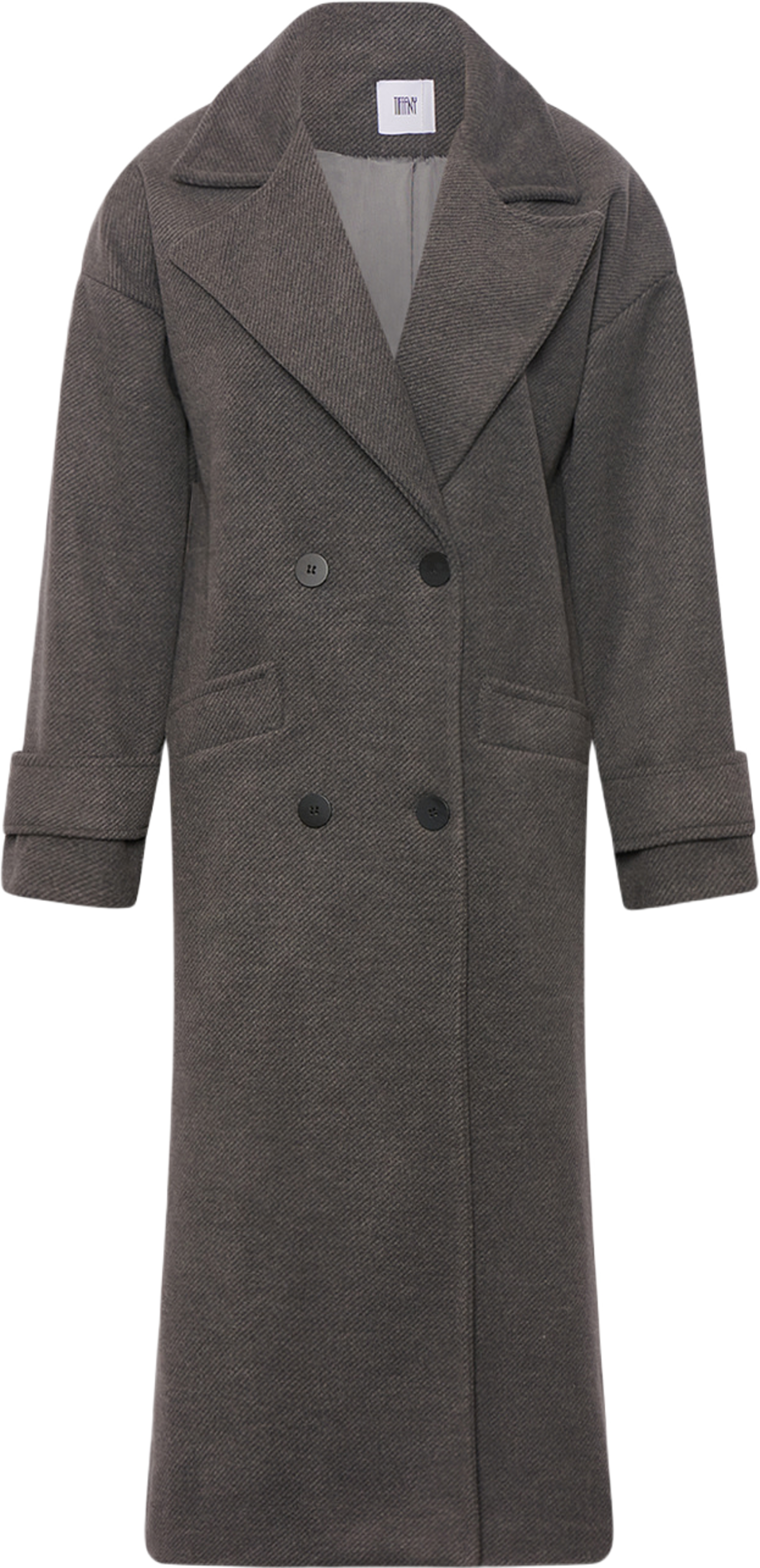 Bella, Long Coat - Light Creme