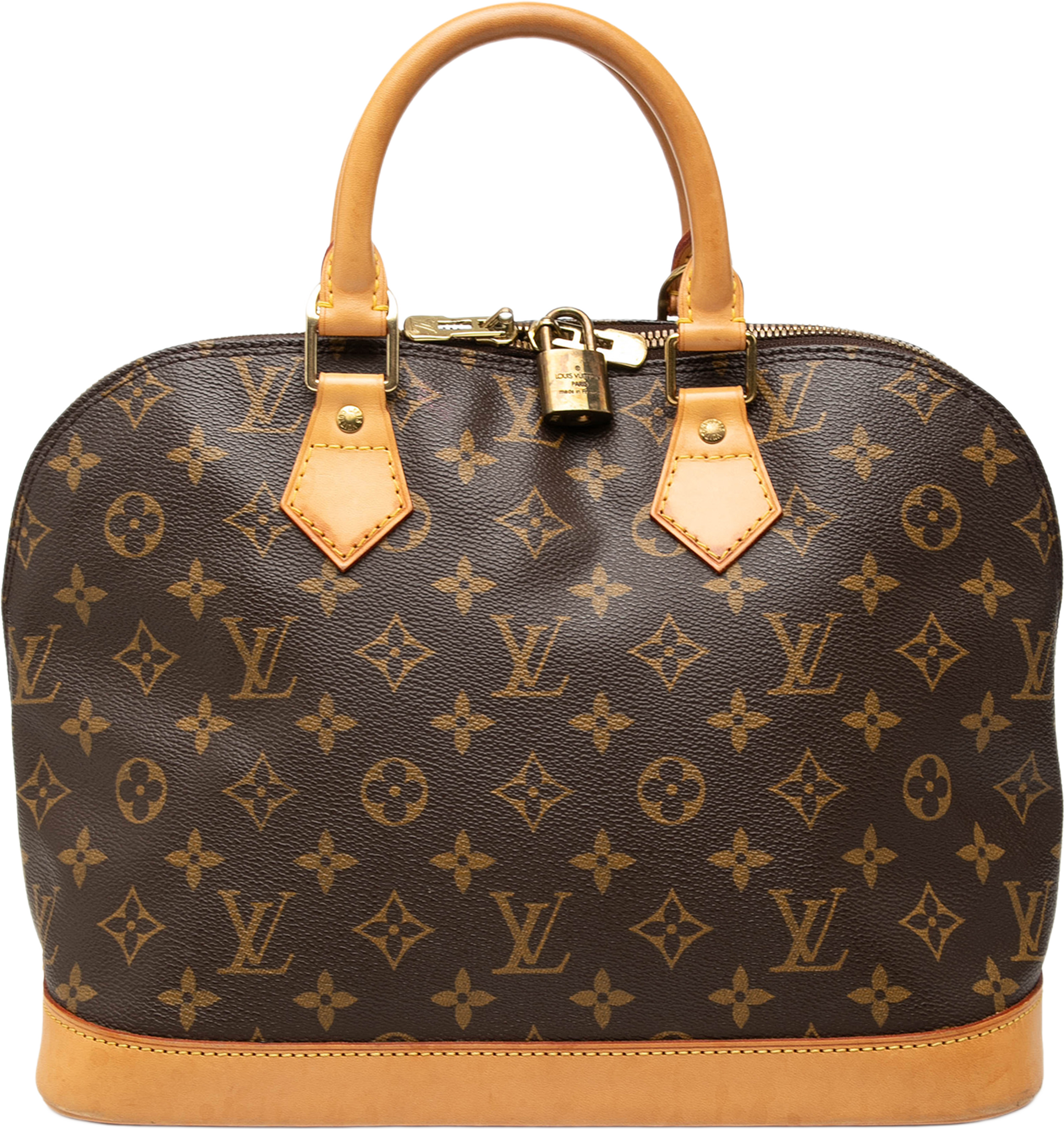Louis Vuitton Monogram Alma Pm, från Luxclusif, i färgen brun. Klicka för att öppna bilden i stort format